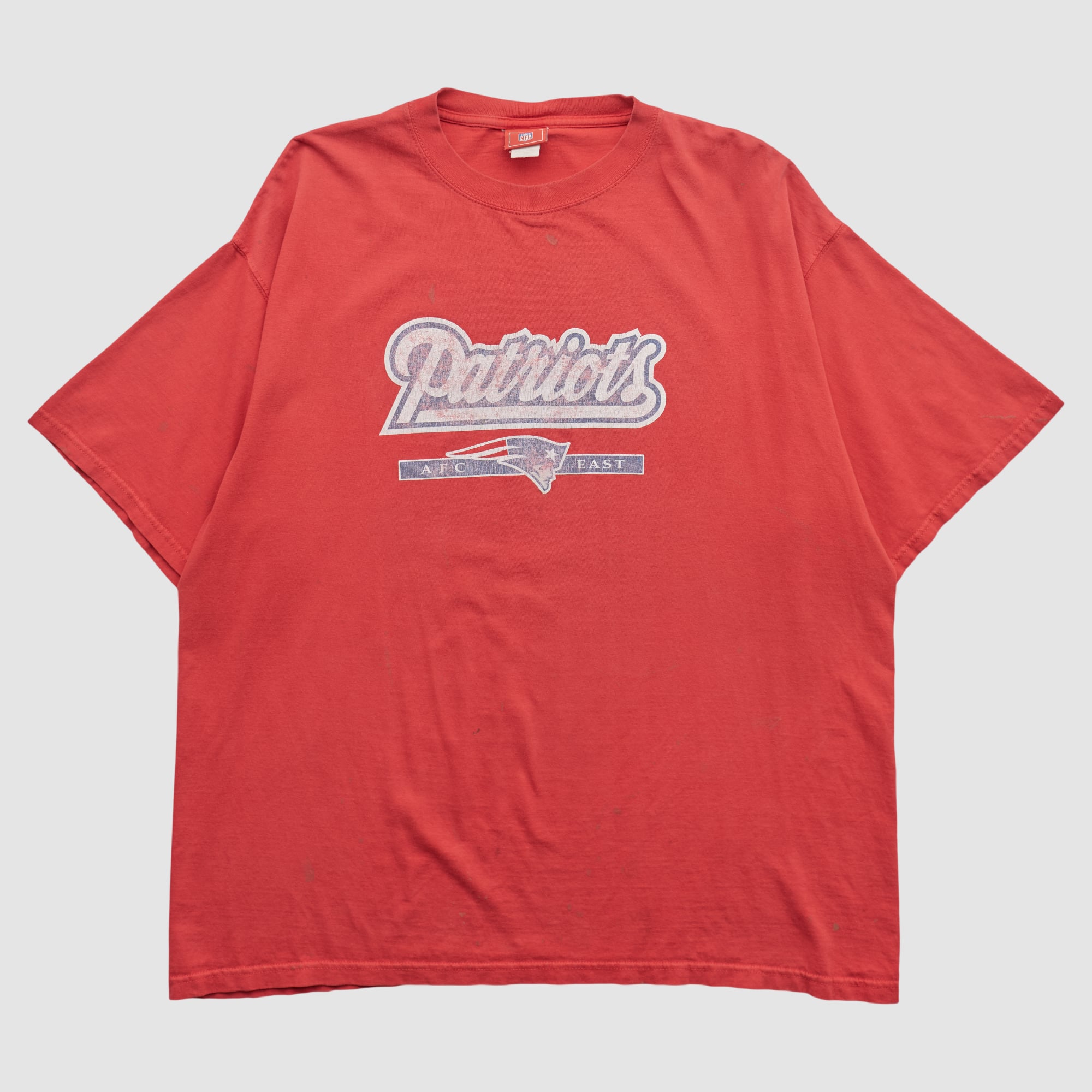 New England Patriots NFL 2000s T-shirt - Red - 2XL