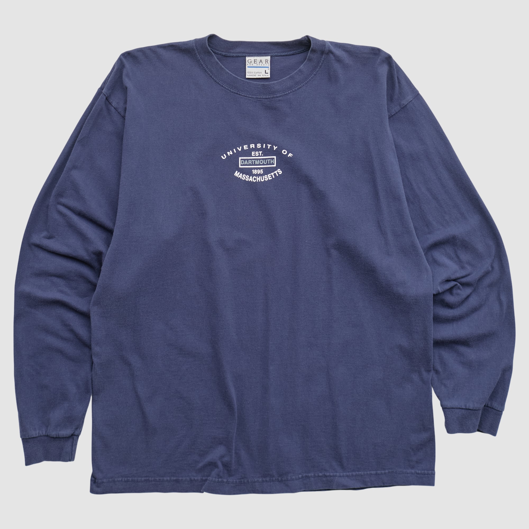 Wisconsin Badgers Gear For Sports 90s Long Sleeve T-shirt - Navy - M