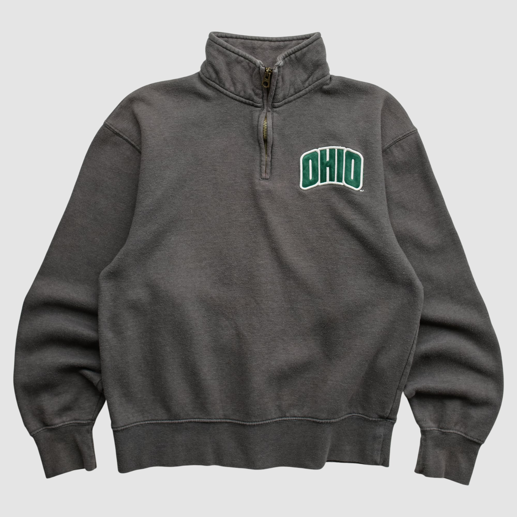 Ohio Bobcats Jansport 2000s 1/4 Zip Sweatshirt - Charcoal - S
