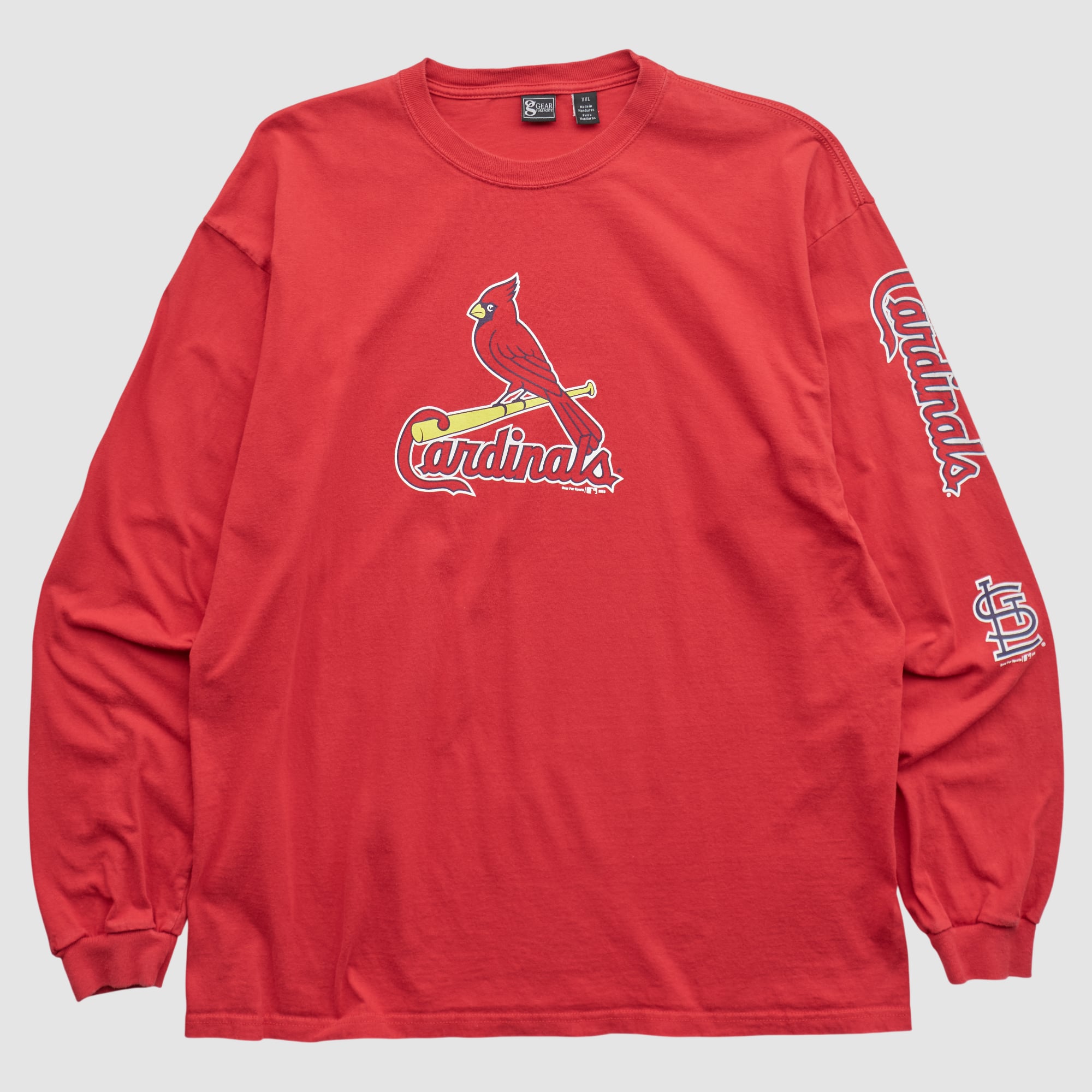 St. Louis Cardinals Gear For Sports 2000s Long Sleeve T-shirt - Red - XL