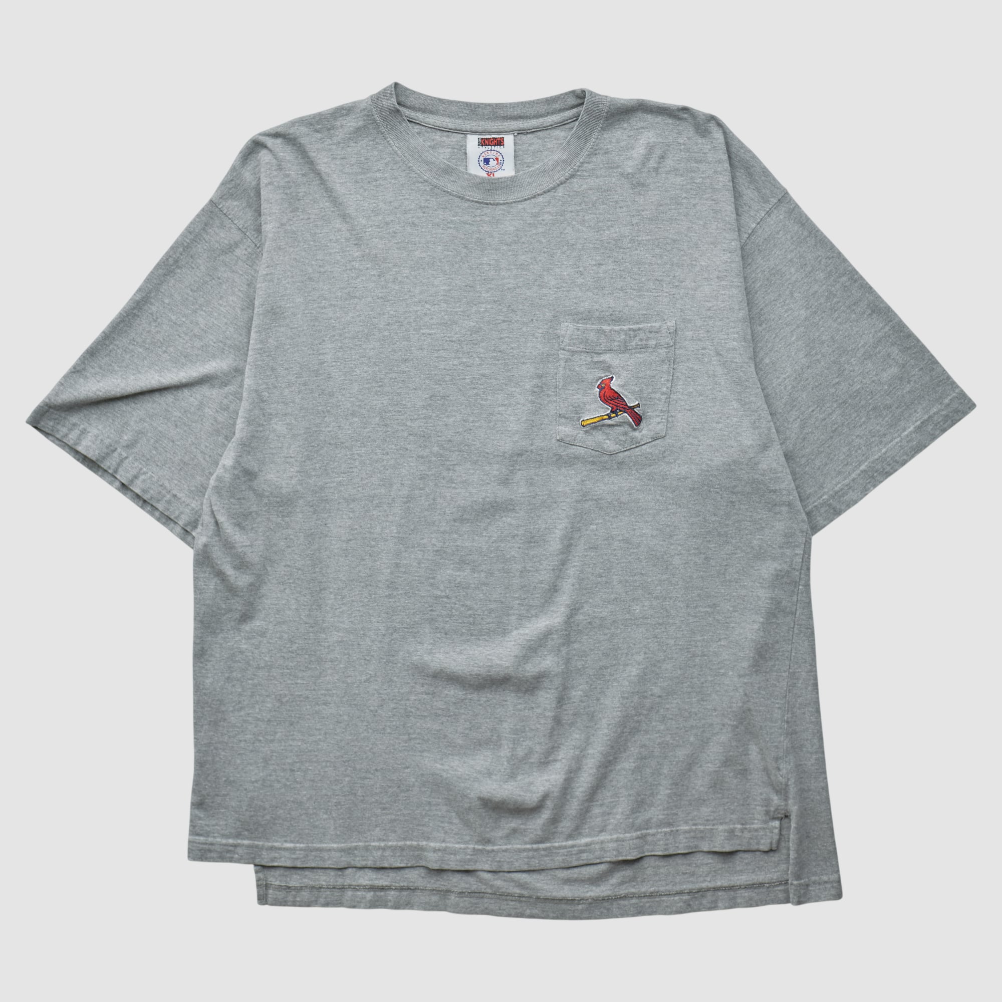 St. Louis Cardinals Genuine Merchandise 2000s T-shirt - Heather Gray - XL