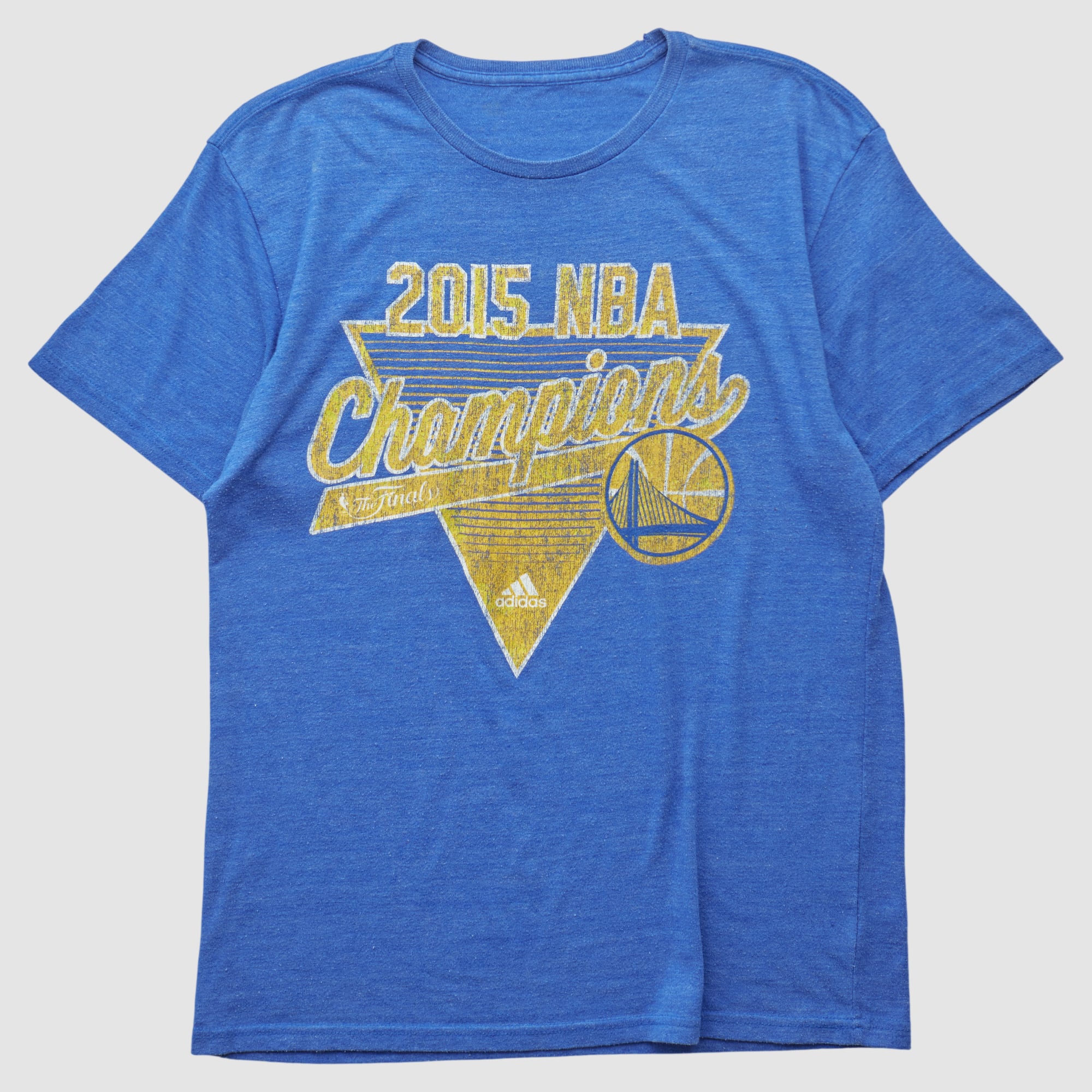 Golden State Warriors Adidas 2015 T-shirt - Blue - S