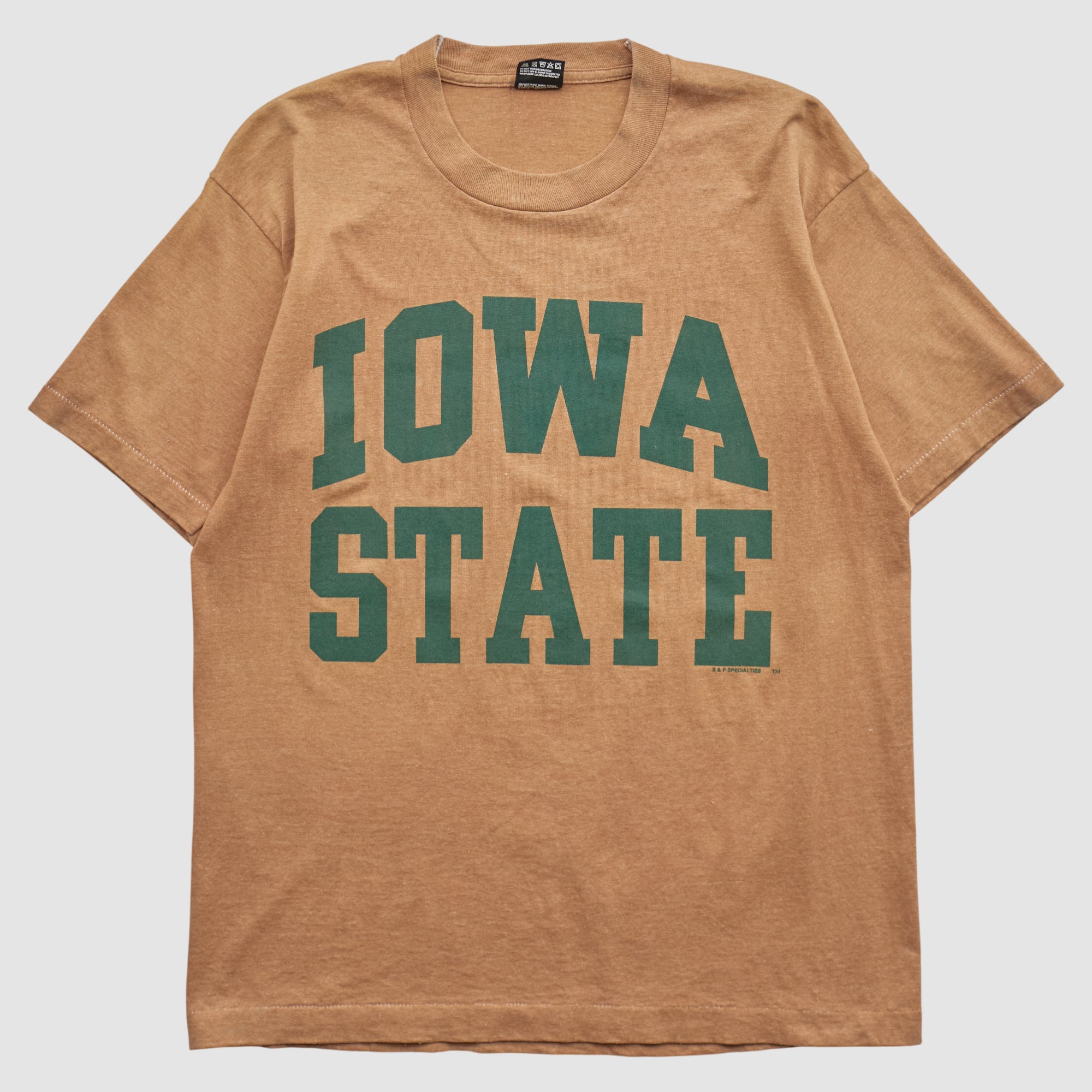 Iowa Hawkeyes Fruit of the Loom 90s T-shirt - Clay - S