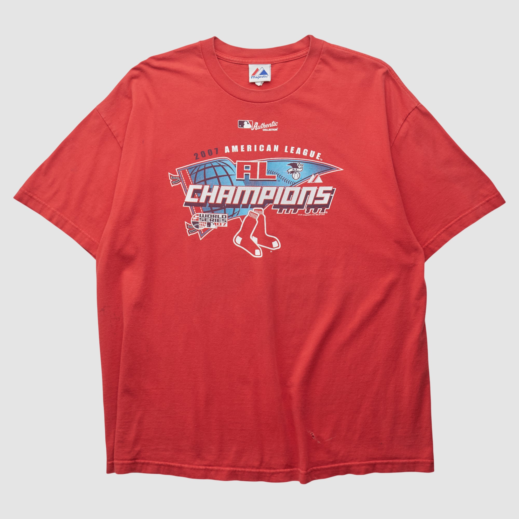 Boston Red Sox Majestic 2007 T-shirt - Red - 2XL