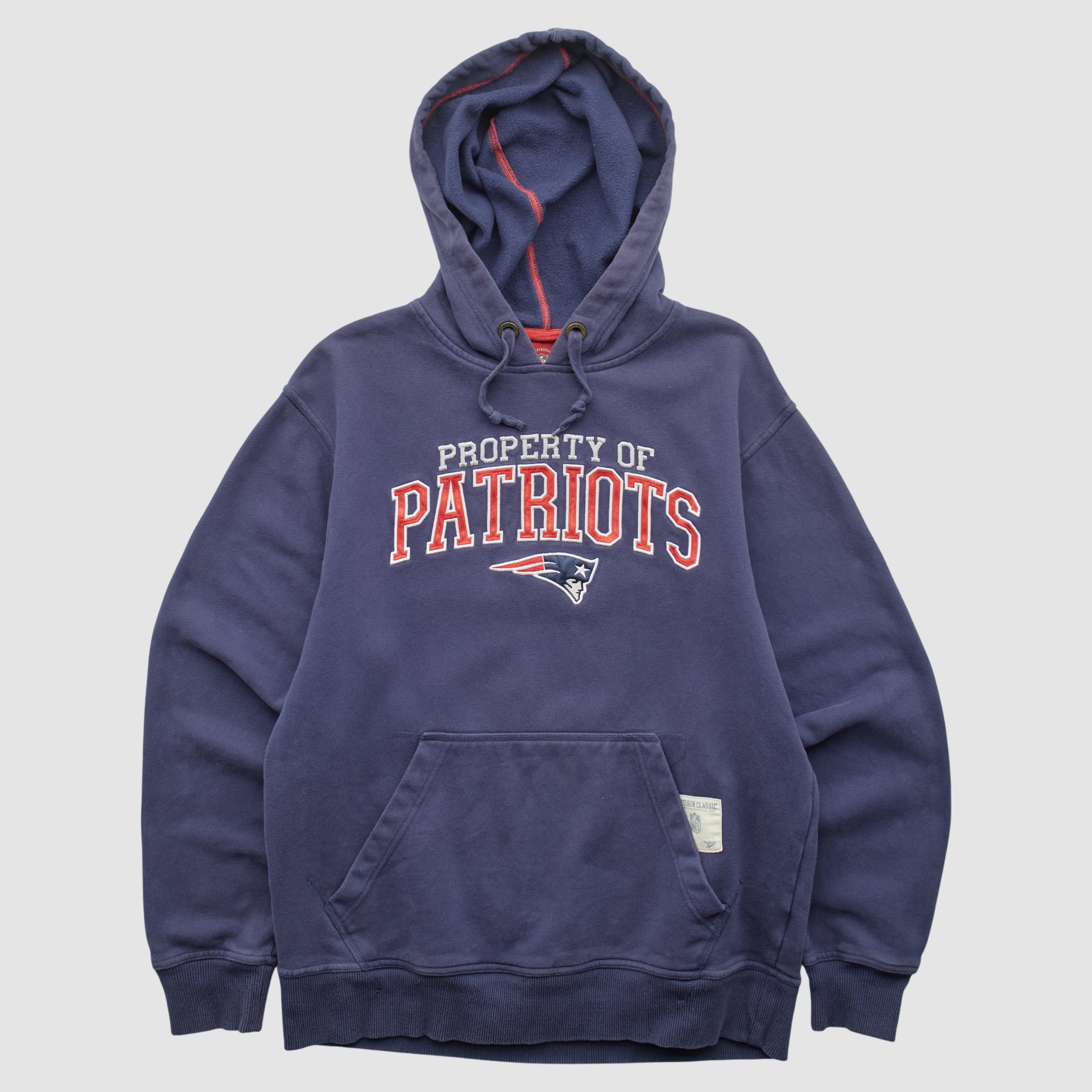 New England Patriots NFL 2000s Hooded Pullover Sweatshirt - Navy - S