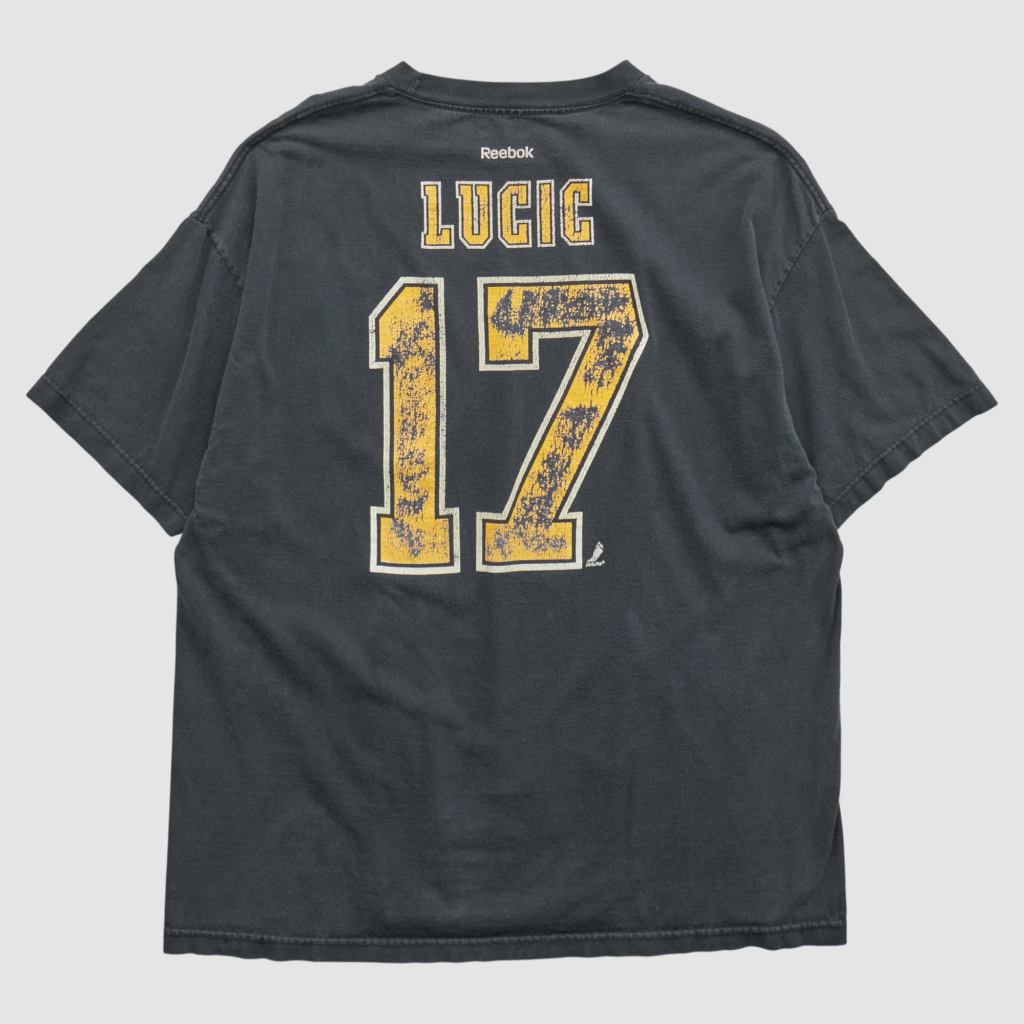 Boston Bruins Reebok 2010s T-shirt - Charcoal - XL