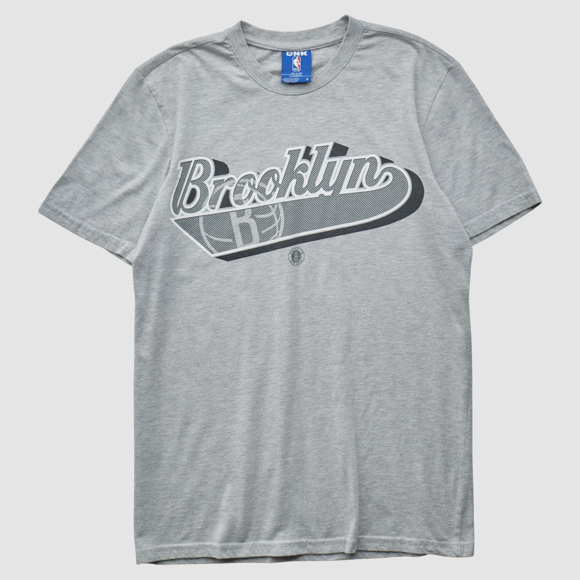 Brooklyn Nets UNK 2010s T-shirt - Heather Gray - S