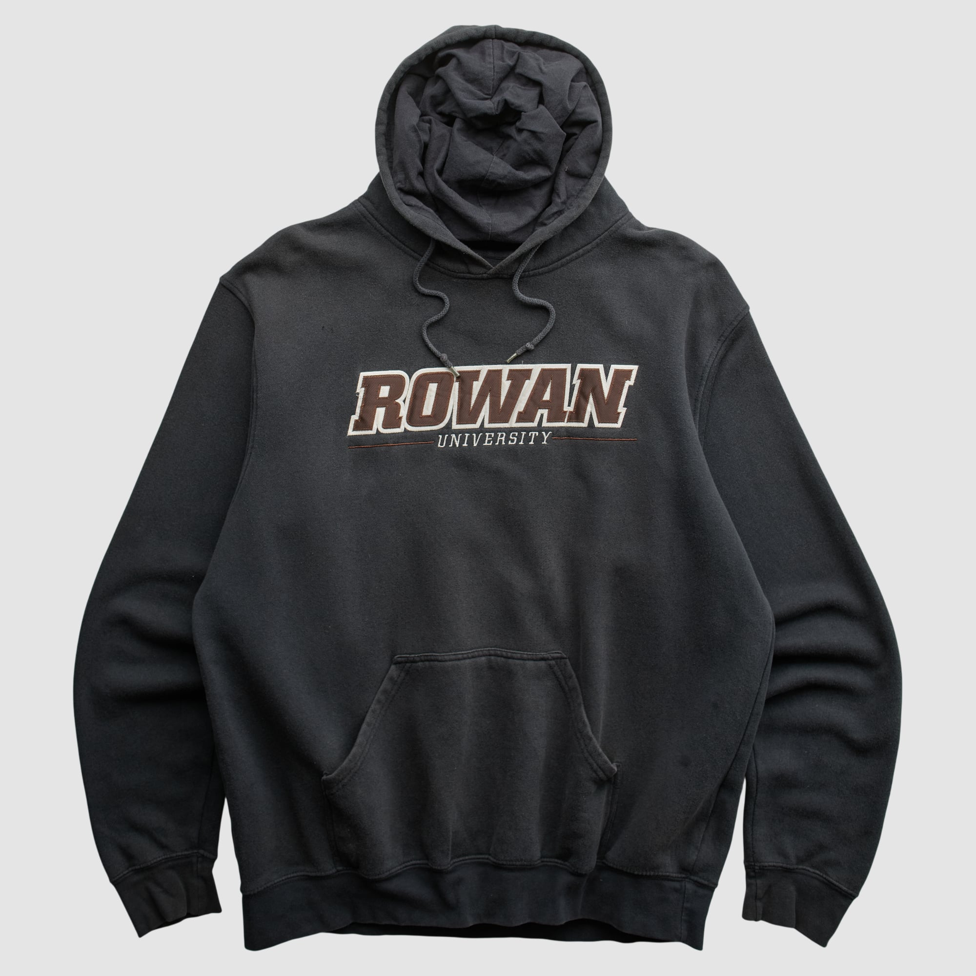 Rowan Profs Soffe 2000s Hooded Pullover Sweatshirt - Black - 2XL