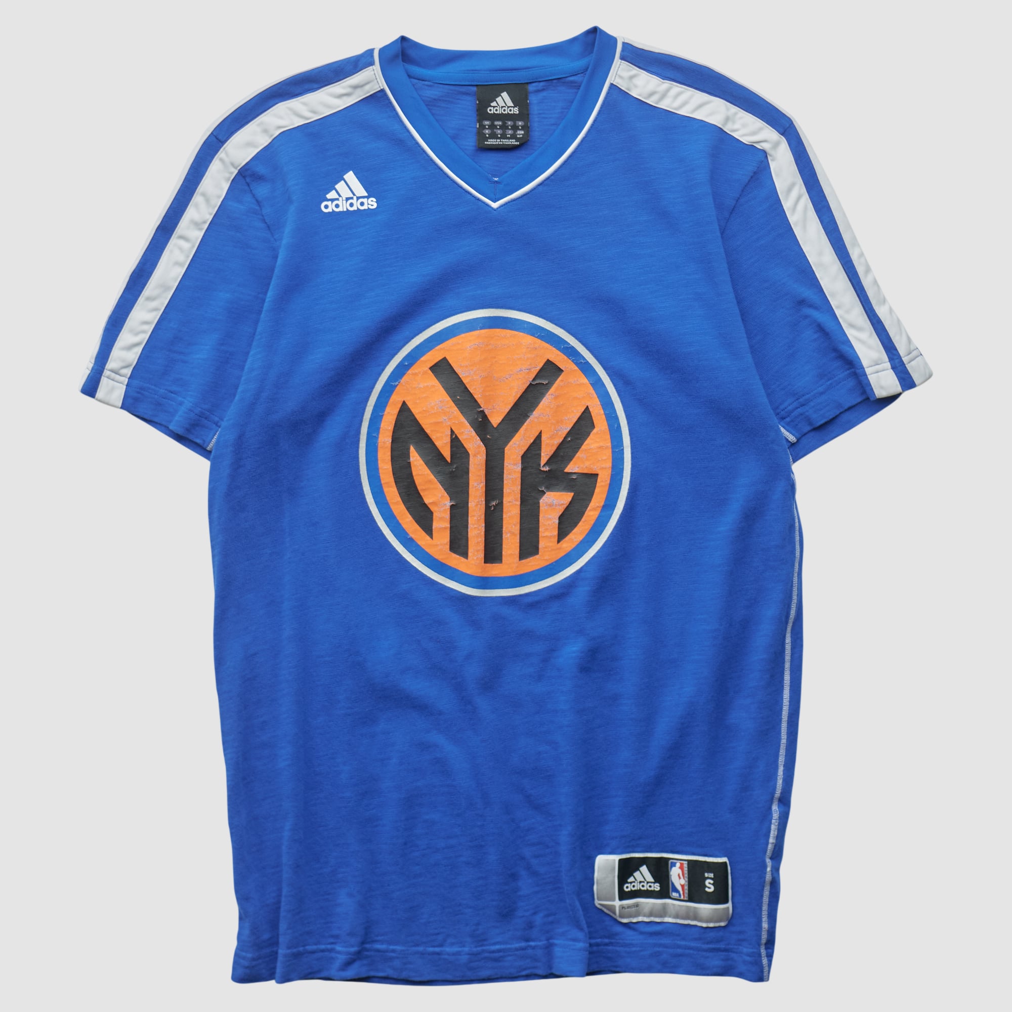 New York Knicks Adidas 2010s T-shirt - Blue - XS