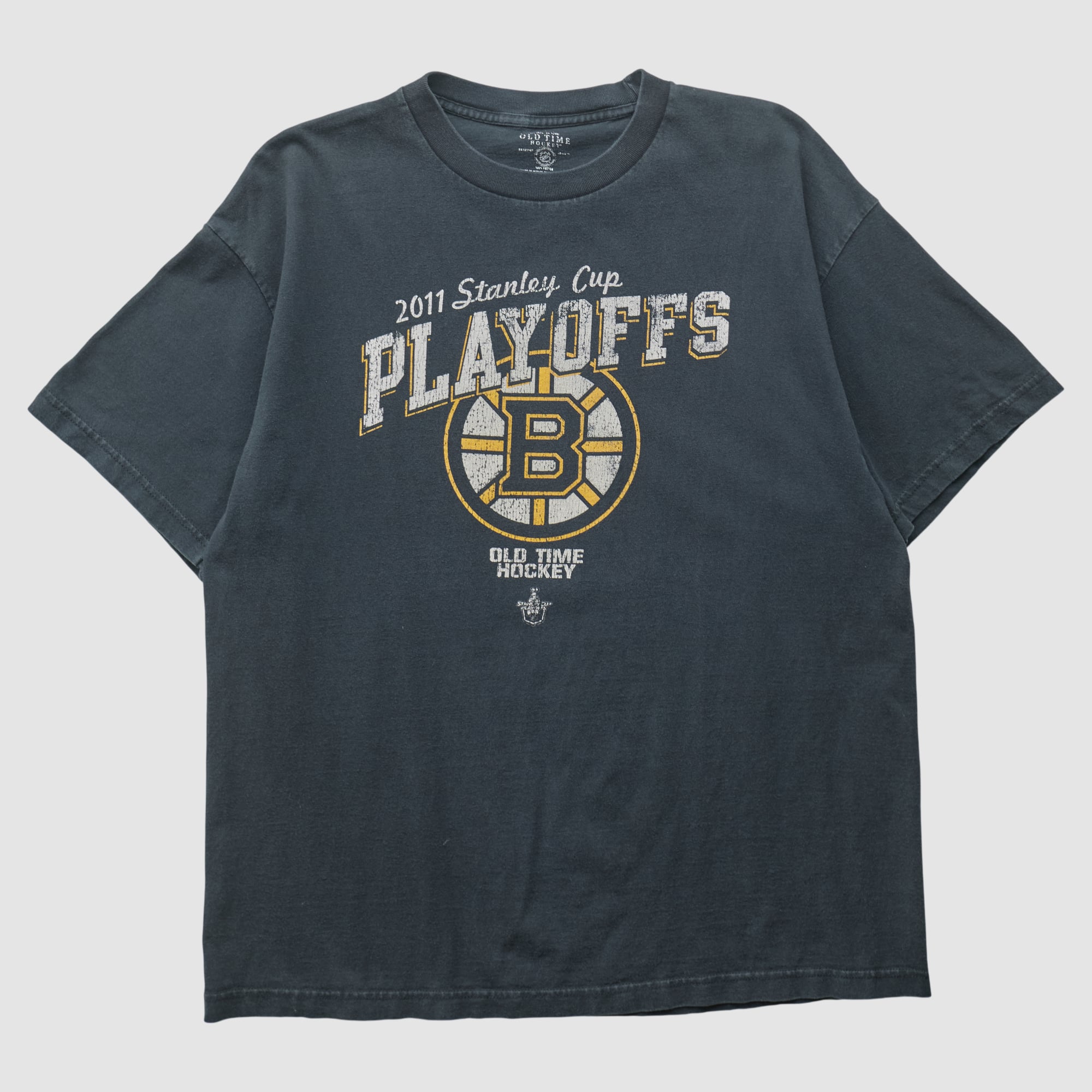 Boston Bruins Old Time Hockey 2011 T-shirt - Black - M