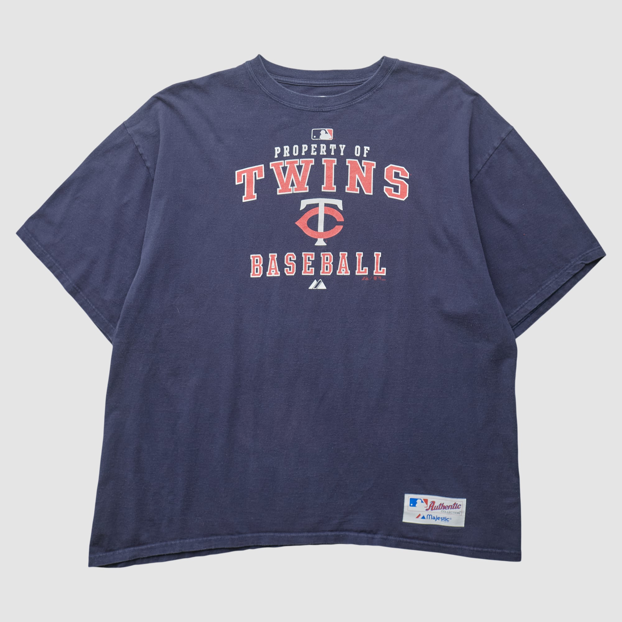 Minnesota Twins Majestic 2010s T-shirt - Navy - 2XL