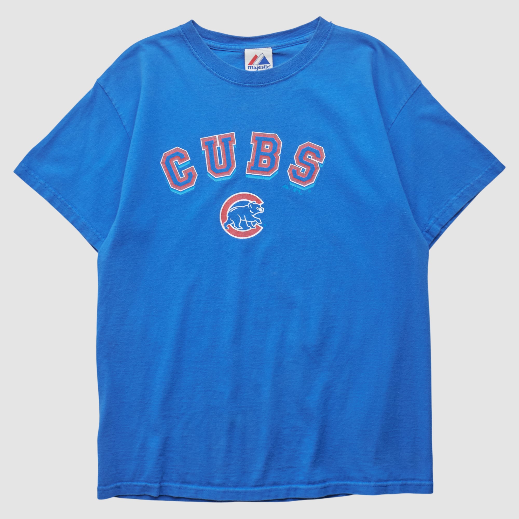 Chicago Cubs Majestic 2010s T-shirt - Blue - XS