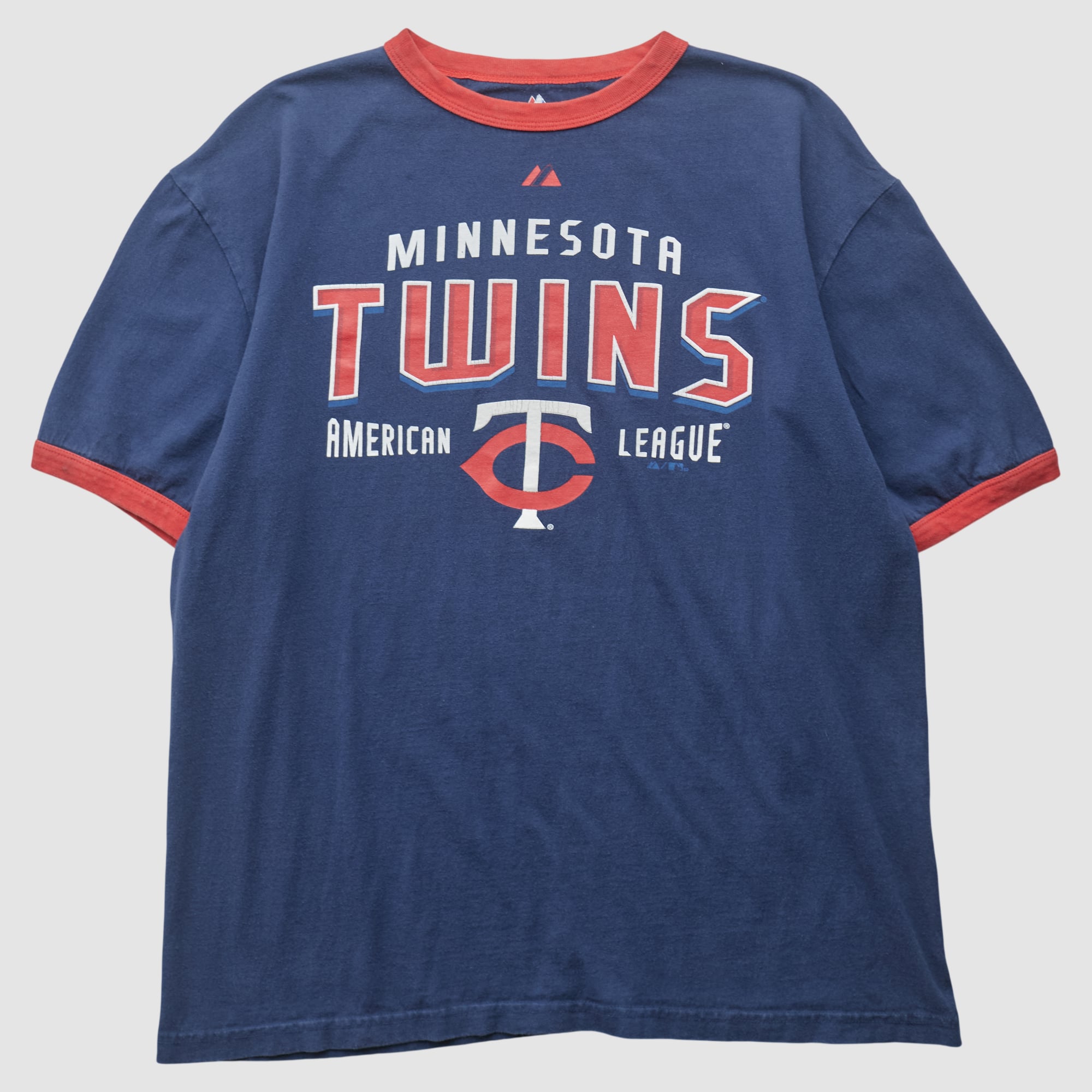 Minnesota Twins Majestic 2000s T-shirt - Navy - L