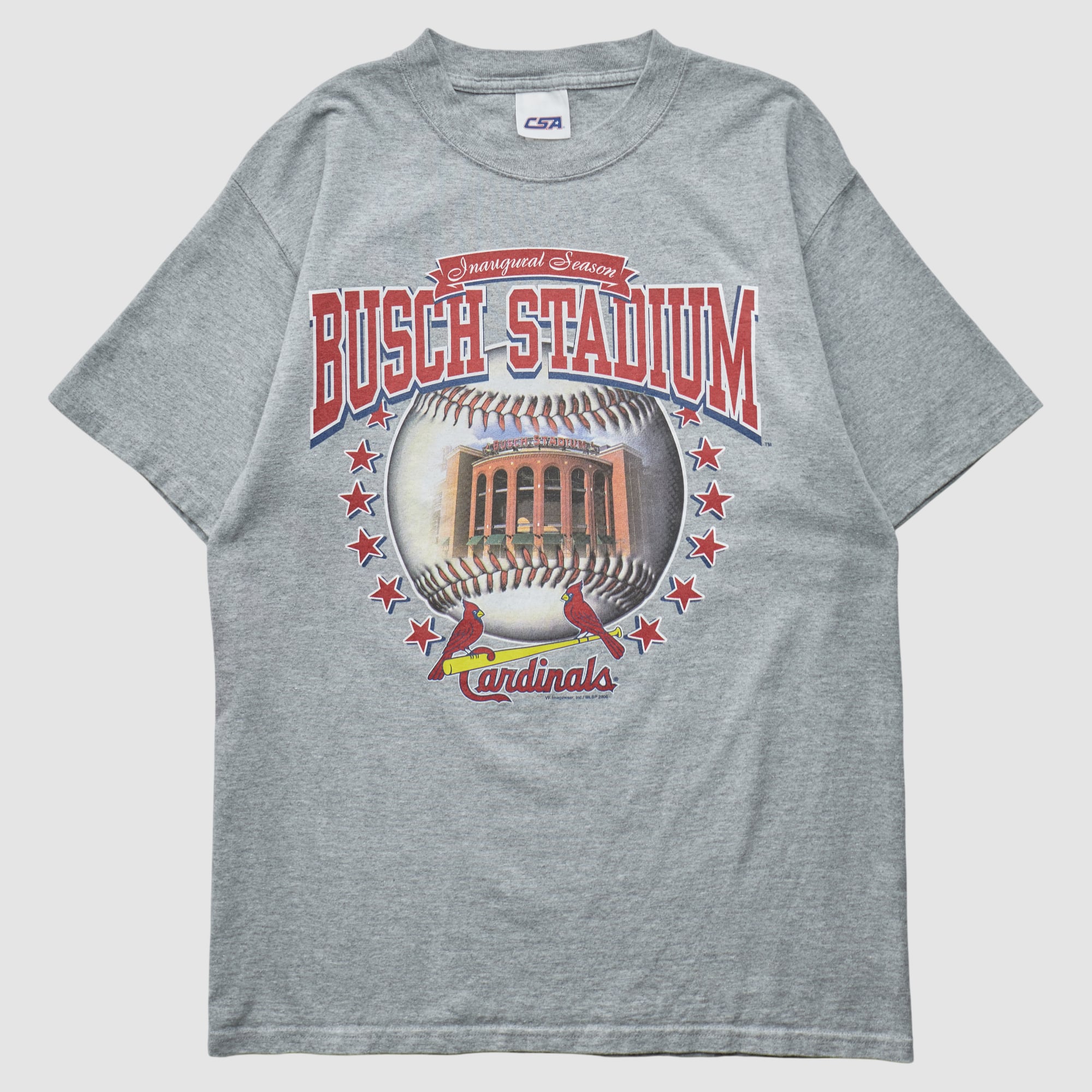 St. Louis Cardinals CSA 2000s T-shirt - Heather Gray - S