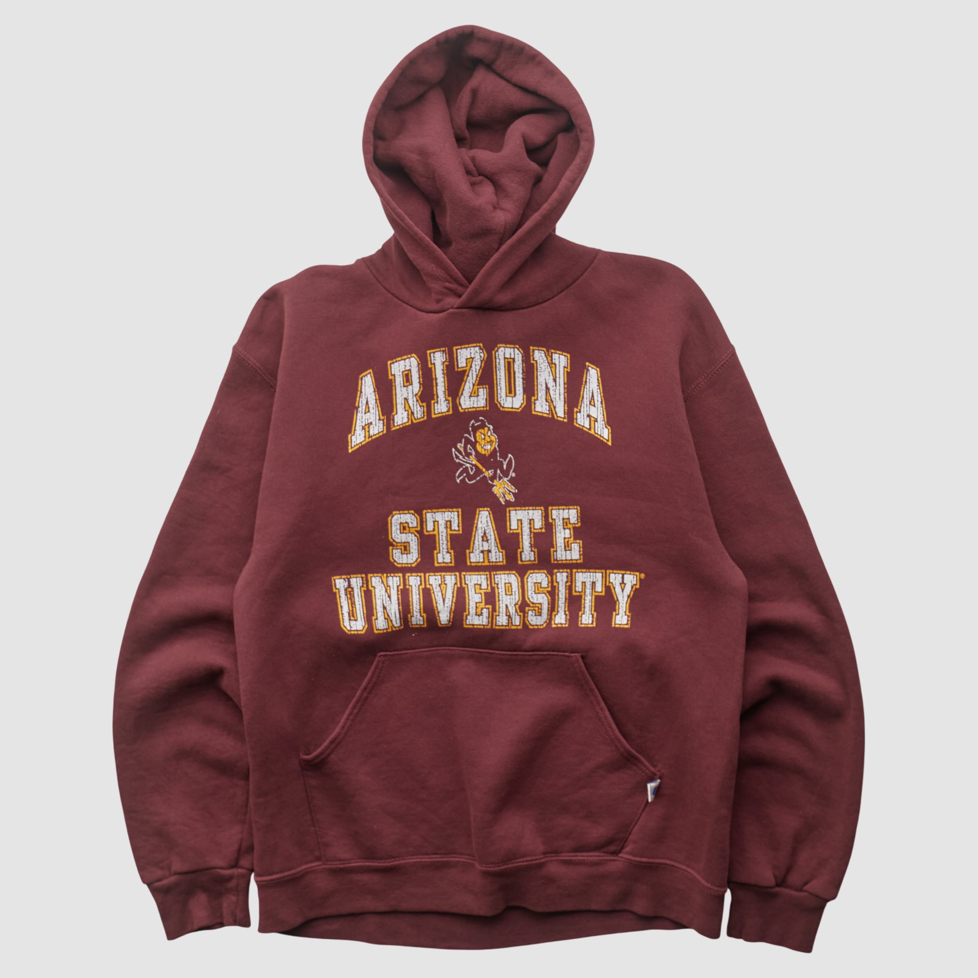 Arizona State Sun Devils Russell 2000s Hooded Pullover Sweatshirt - Maroon - XS