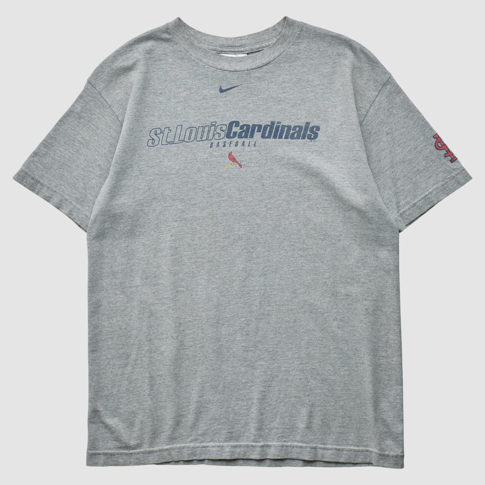 St. Louis Cardinals Nike 2000s T-shirt - Heather Gray - S