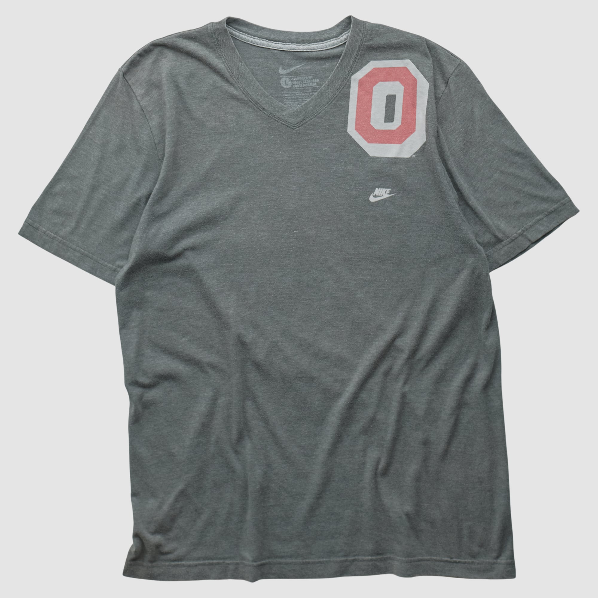 Ohio State Buckeyes Nike 2010s T-shirt - Dark Heather Gray - XS