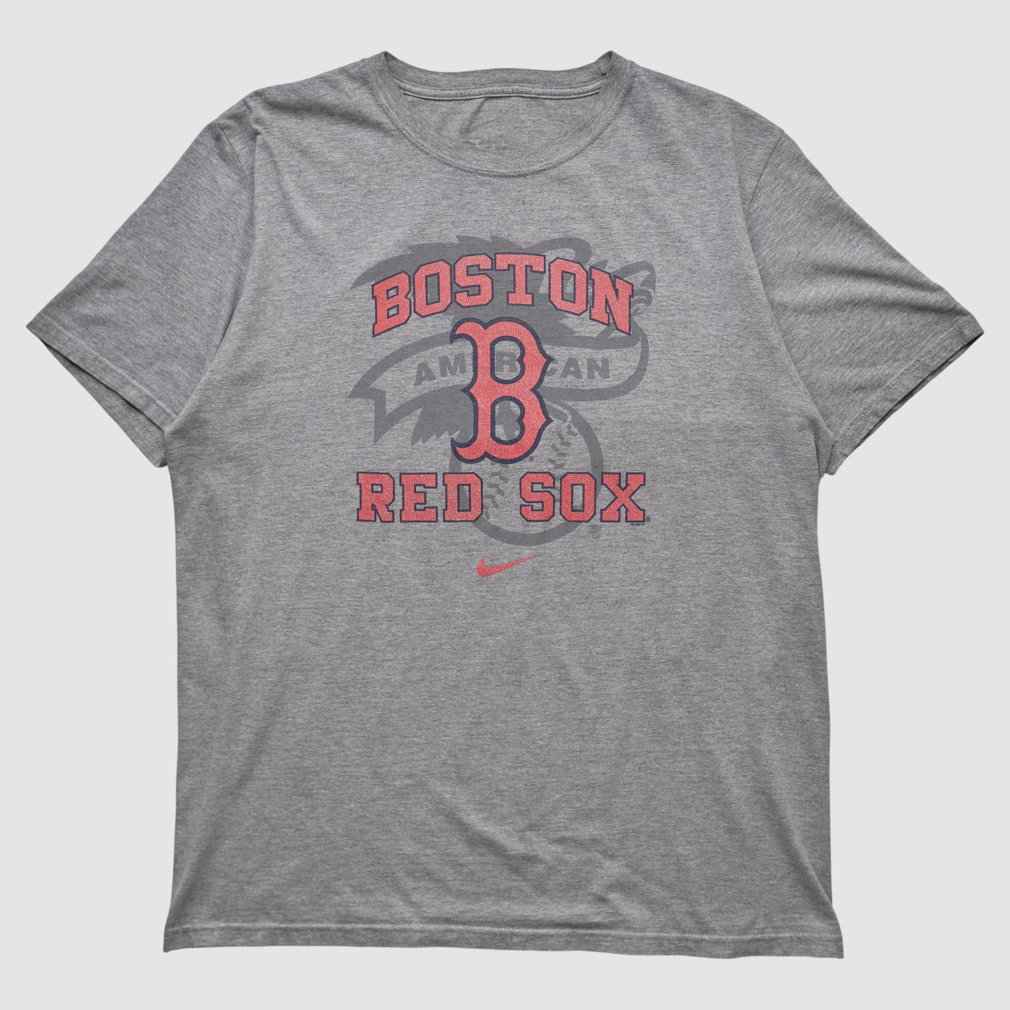Boston Red Sox Nike 2000s T-shirt - Heather Gray - S