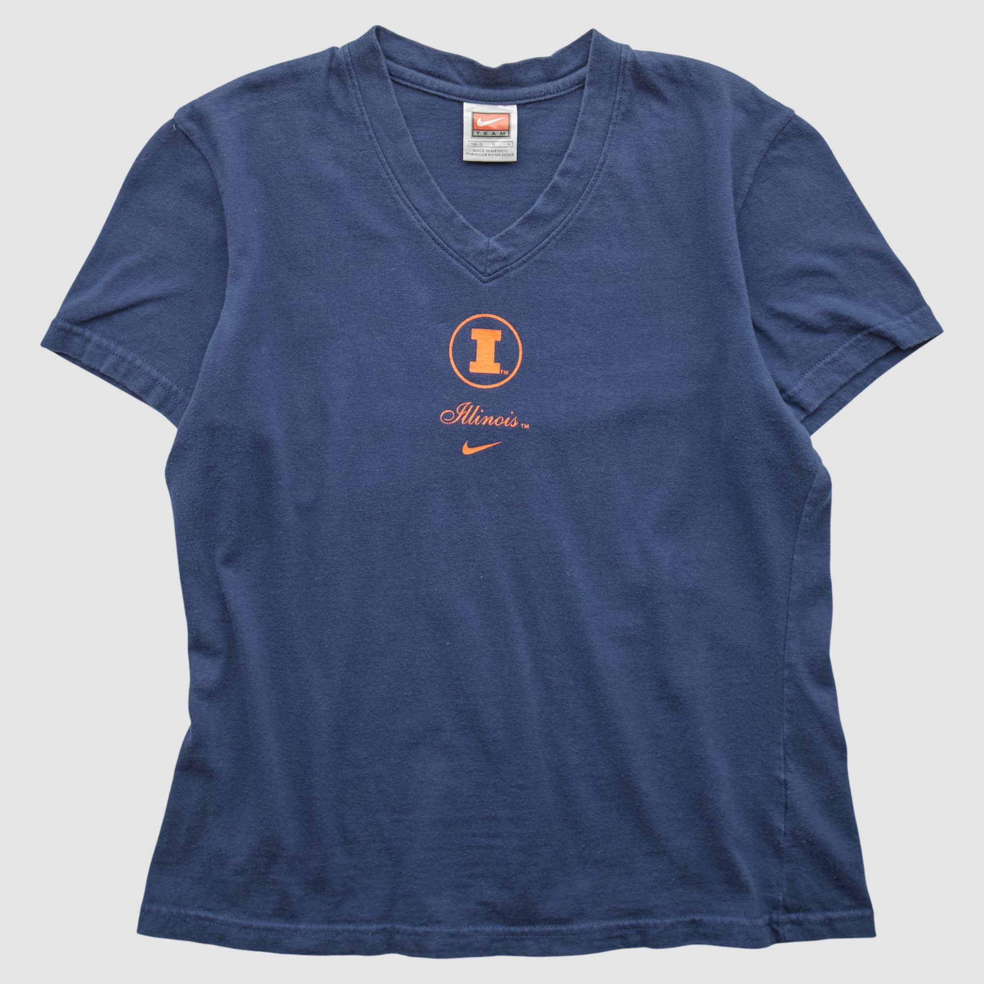 Illinois Fighting Illini Nike 2000s T-shirt - Navy - S