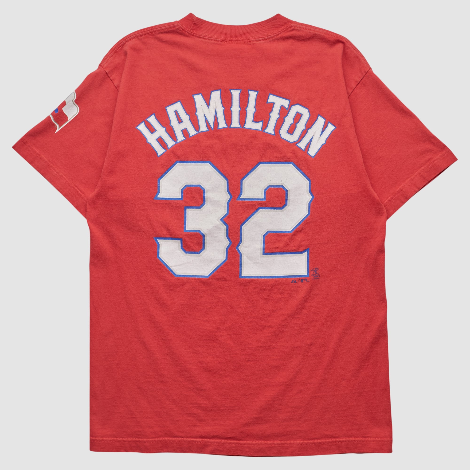 Texas Rangers Majestic 2010 T-shirt - Red - XS