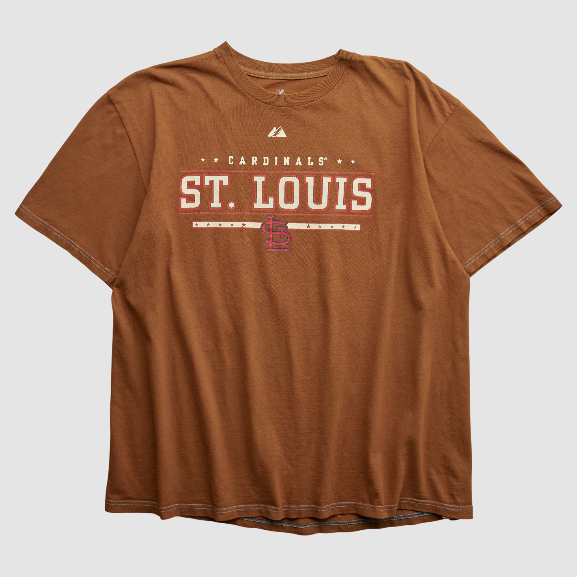 St. Louis Cardinals Majestic 2010s T-shirt - Clay - XL