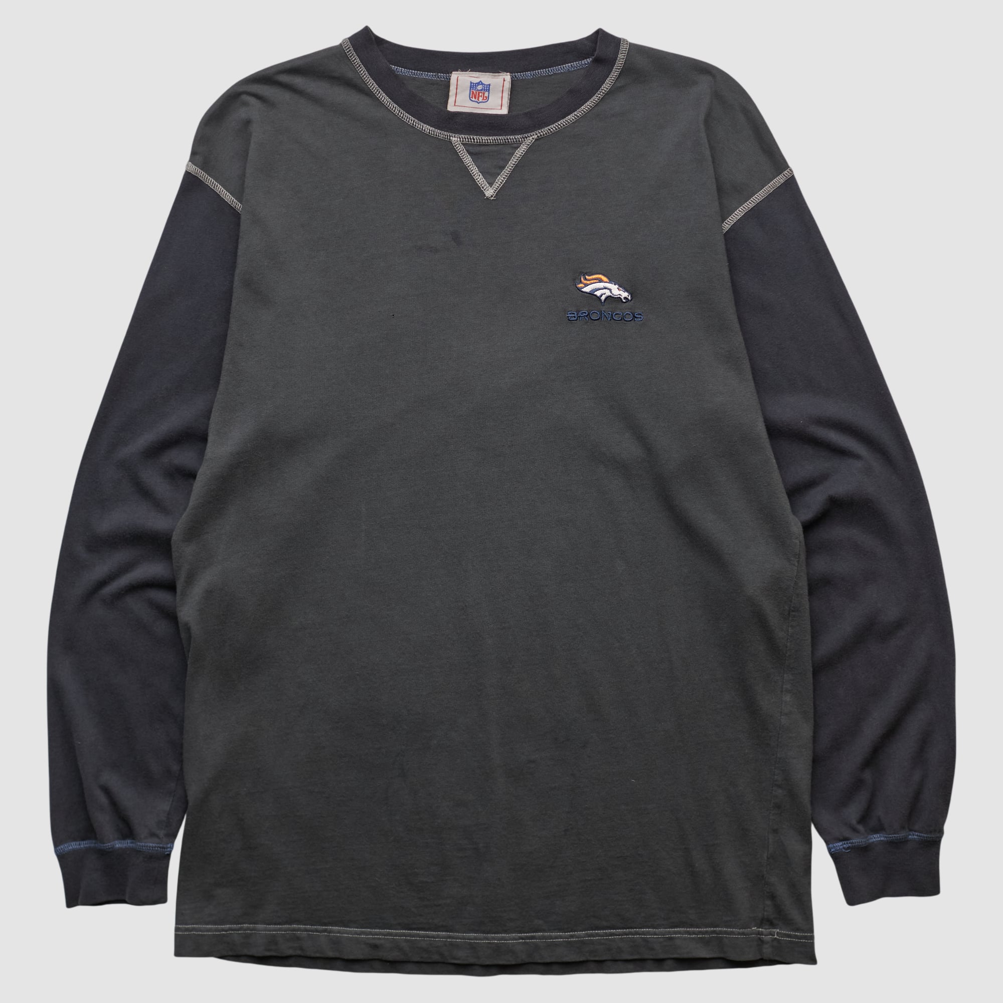 Denver Broncos NFL 2000s Long Sleeve Top - Black - M