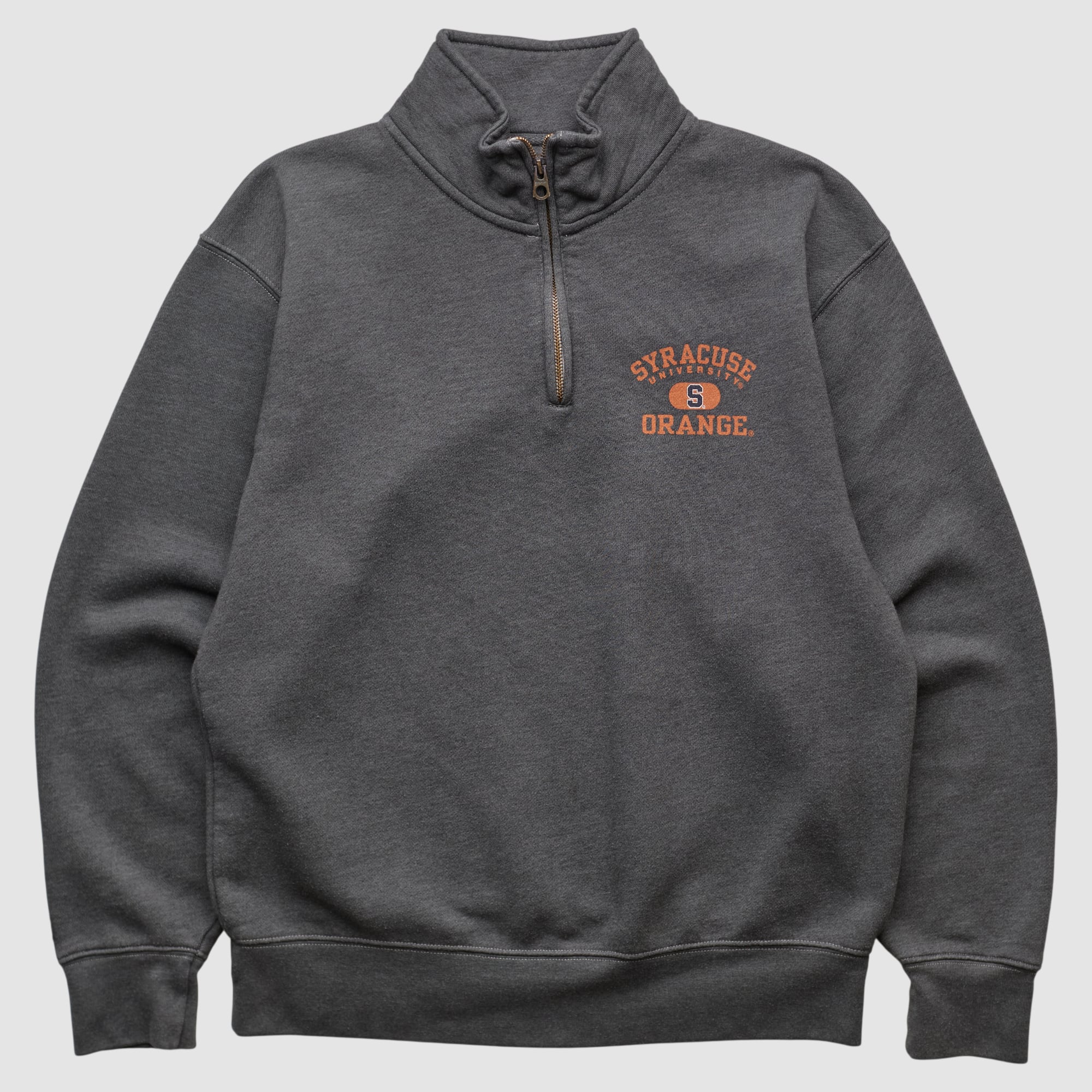 Syracuse Orange Jansport 2010s 1/4 Zip Sweatshirt - Charcoal - S