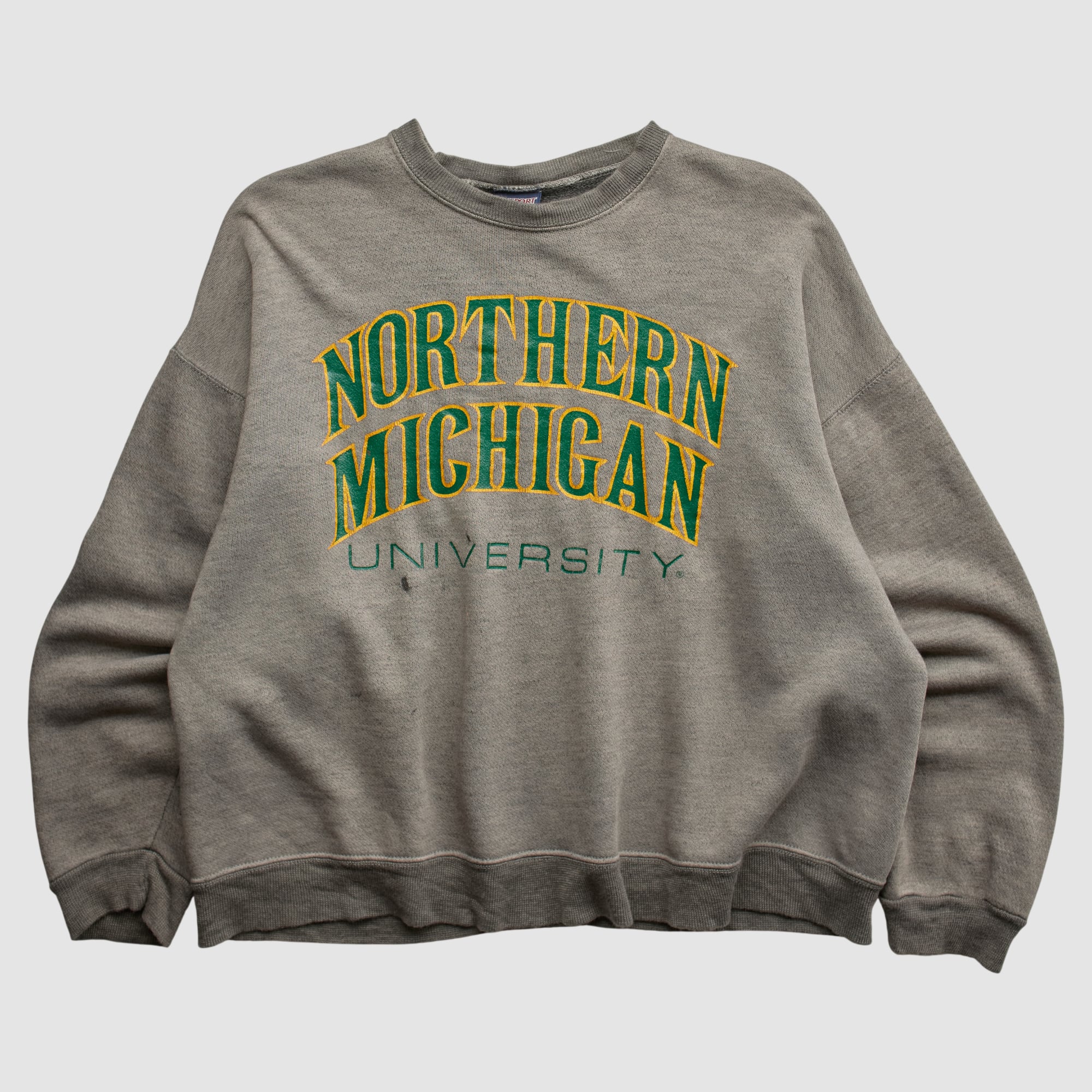 Northern Michigan Wildcats Jansport 90s Pullover Sweatshirt - Gray - 2XL
