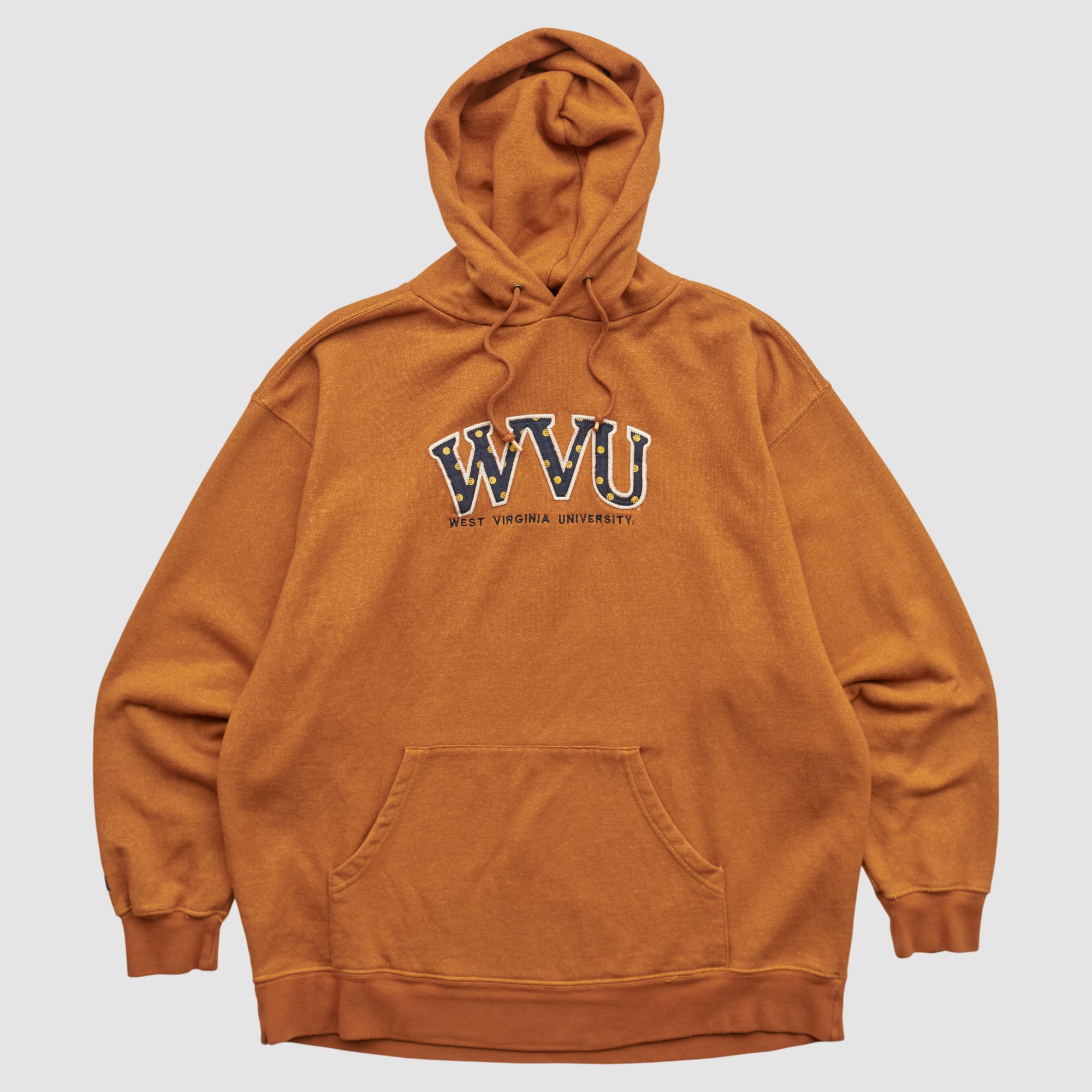 West Virginia Mountaineers Jansport 2000s Hooded Pullover Sweatshirt - Clay - XL