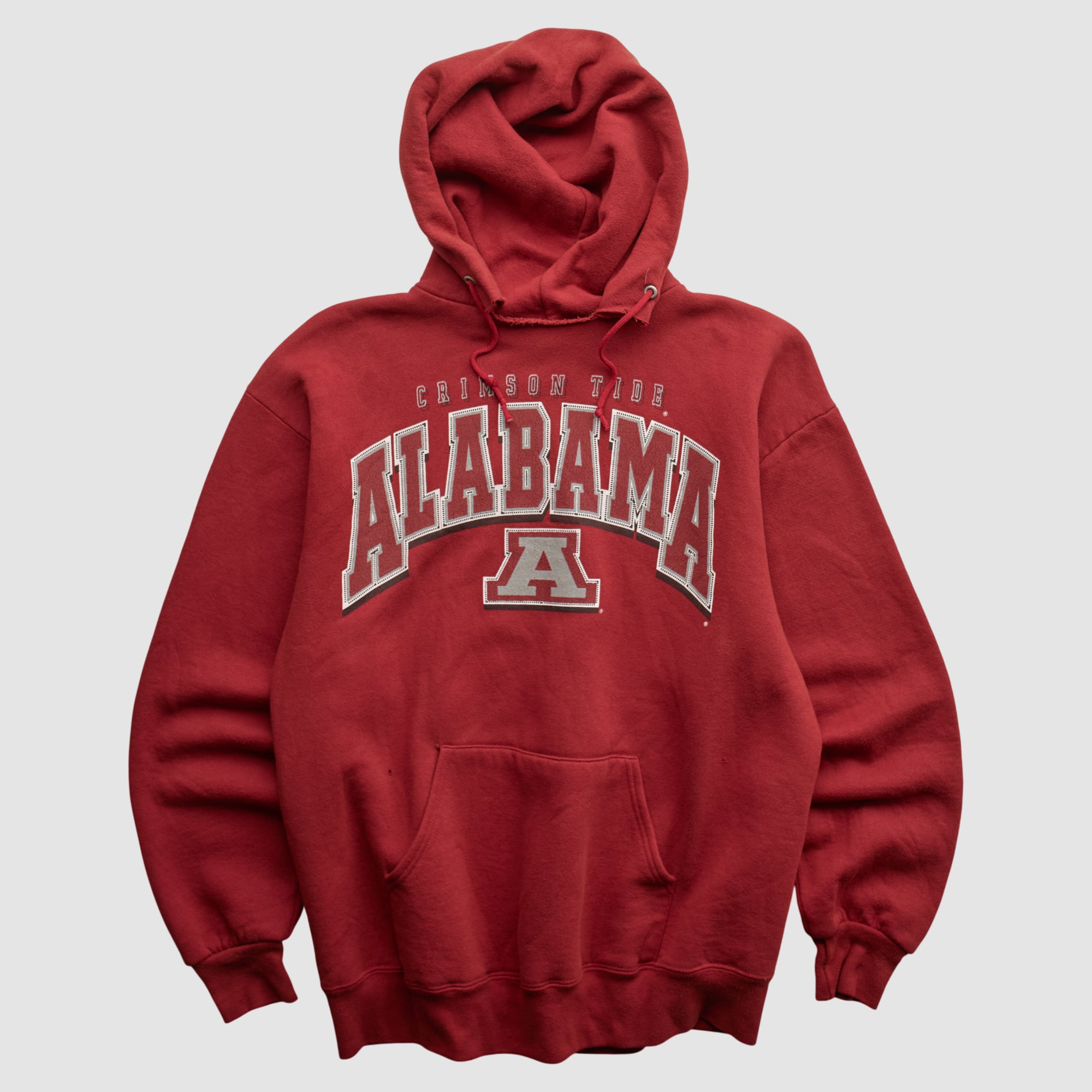 Alabama Crimson Tide Jerzees 90s Hooded Sweatshirt - Red - M