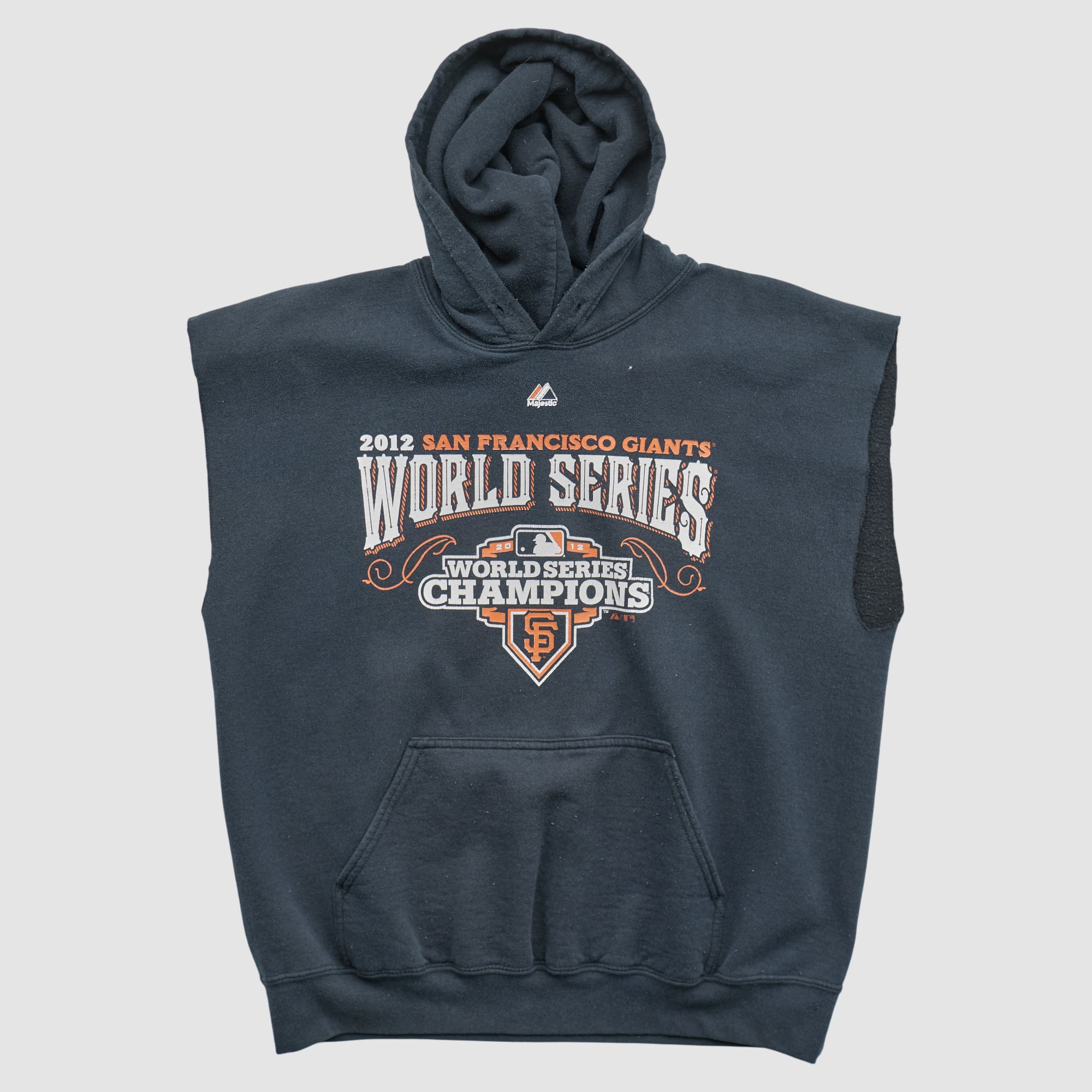 San Francisco Giants Gildan 2012 Hooded Pullover Sweatshirt - Black - S