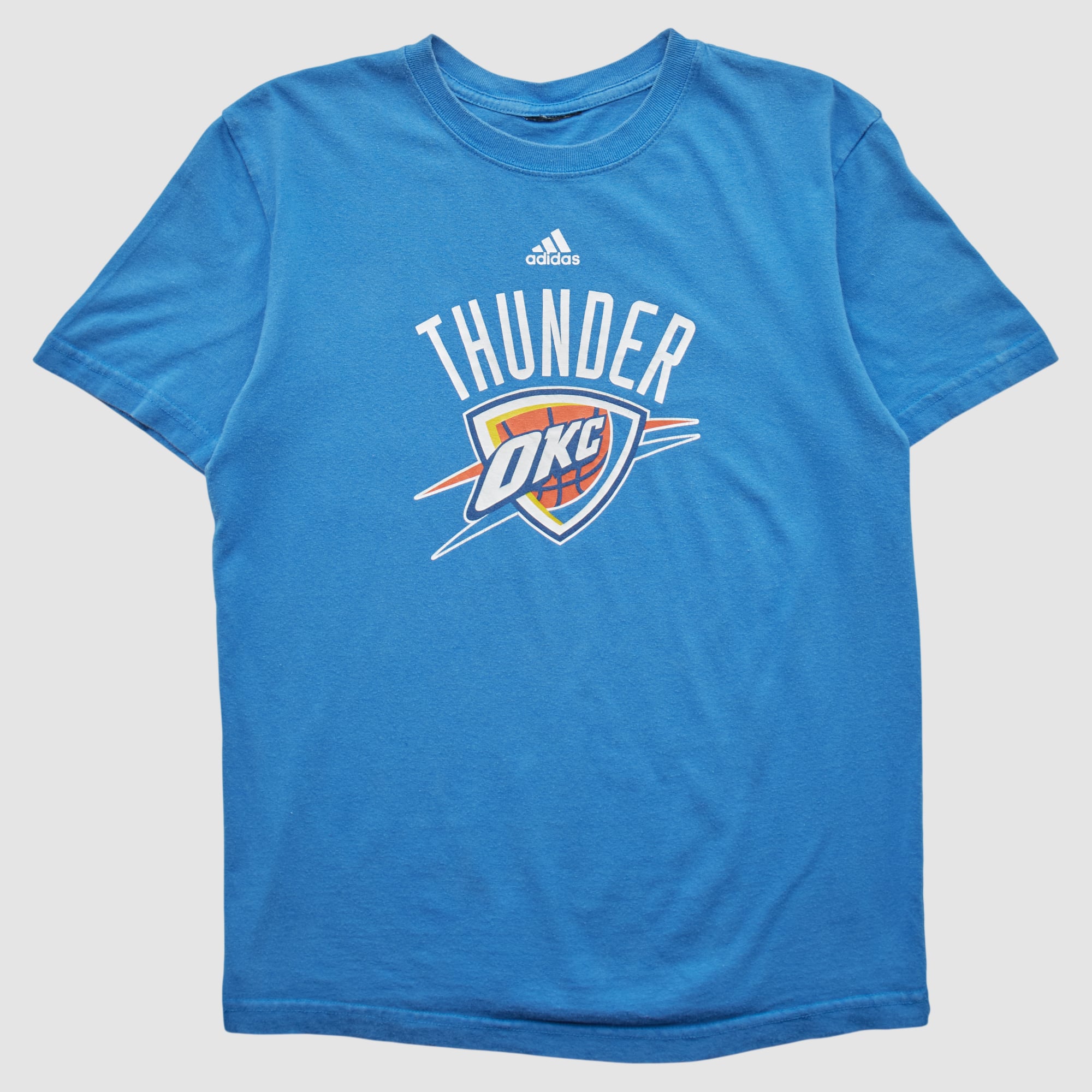 Oklahoma City Thunder Adidas 2010s T-shirt - Blue - XS