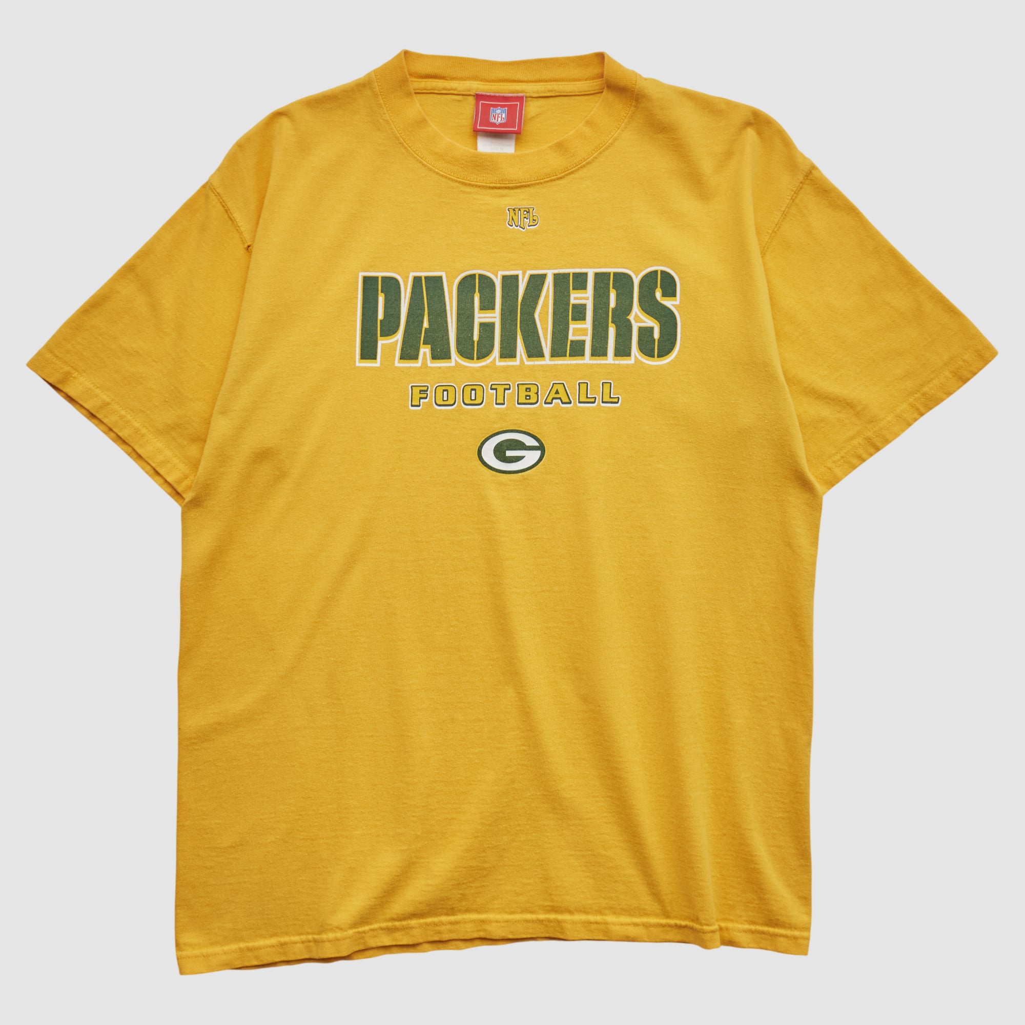 Green Bay Packers NFL 2000s T-shirt - Yellow - S