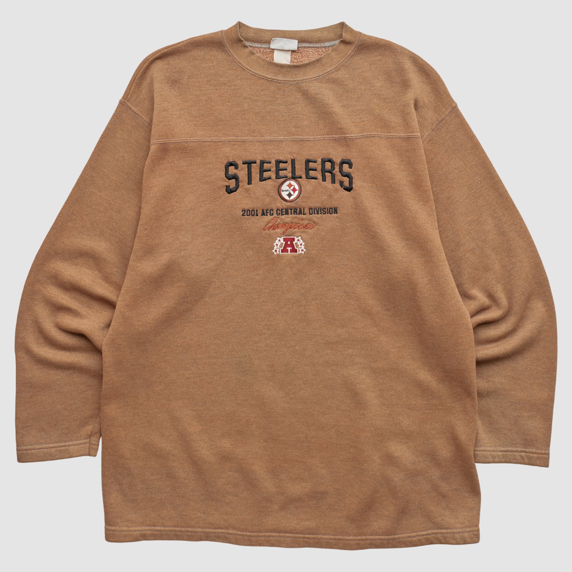 Pittsburgh Steelers CSA 2001 Pullover Sweatshirt - Clay - M