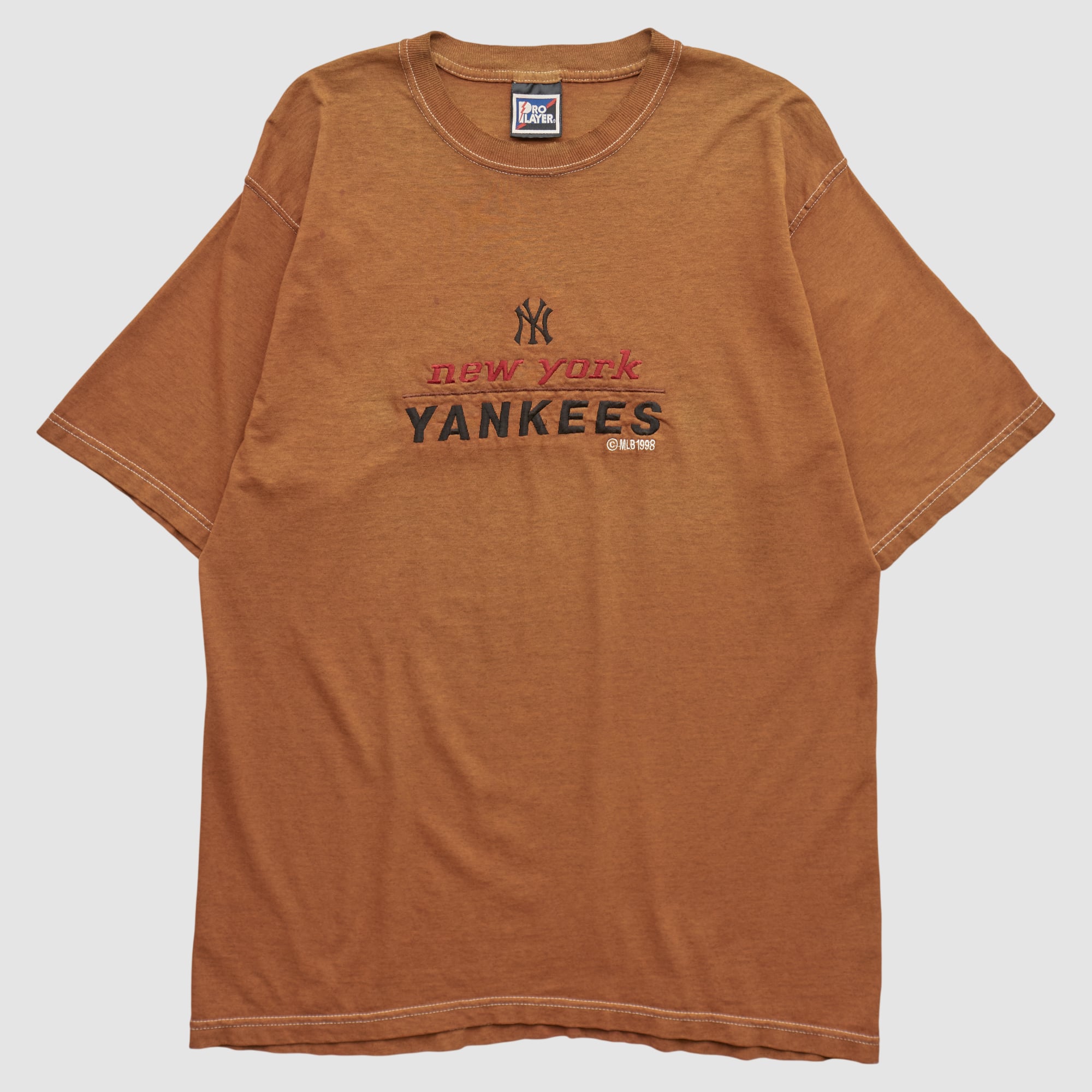New York Yankees Pro Player 1998 T-shirt - Clay - M