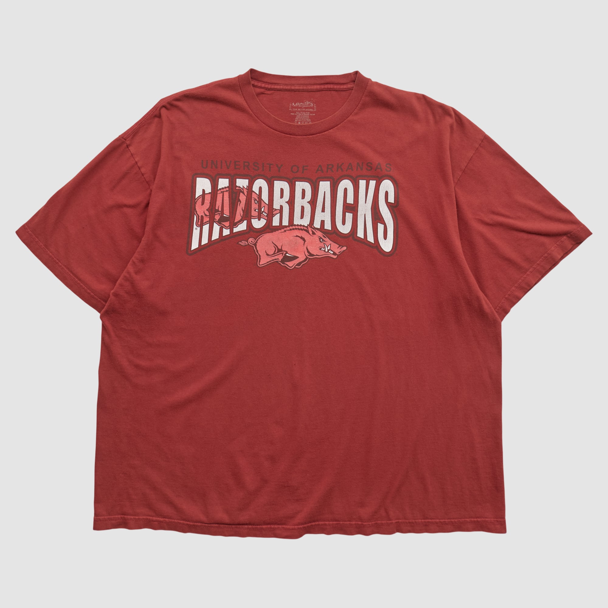 Arkansas Razorbacks Champs 2010s T-shirt - Red - 3XL