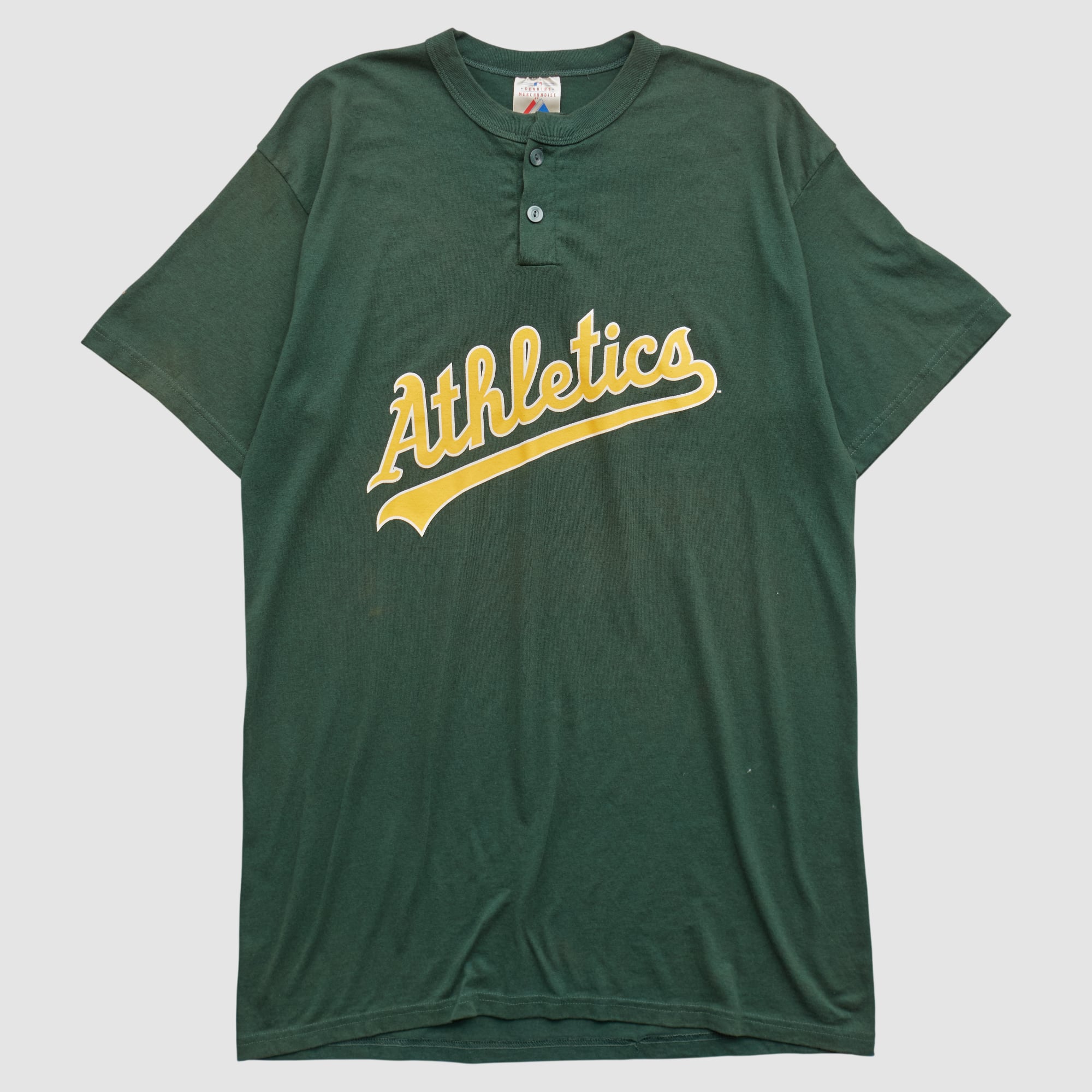 Athletics Majestic 2000s T-shirt - Green - M