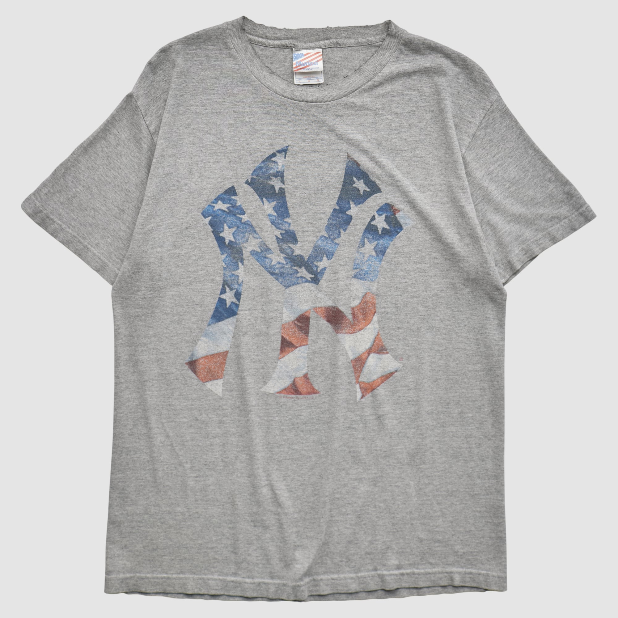 New York Yankees Murina 90s T-shirt - Heather Gray - M
