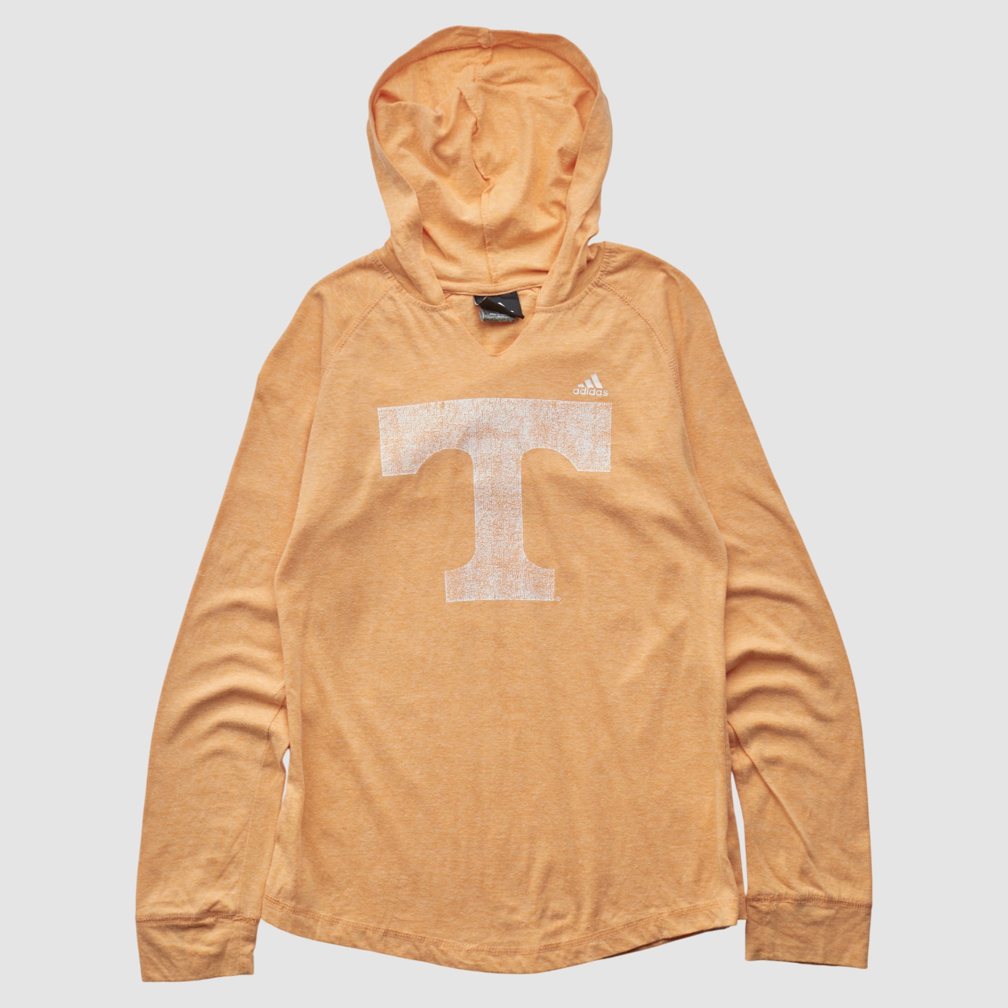 Tennessee Volunteers Adidas 2010s Hooded Long Sleeve Top - Orange - S