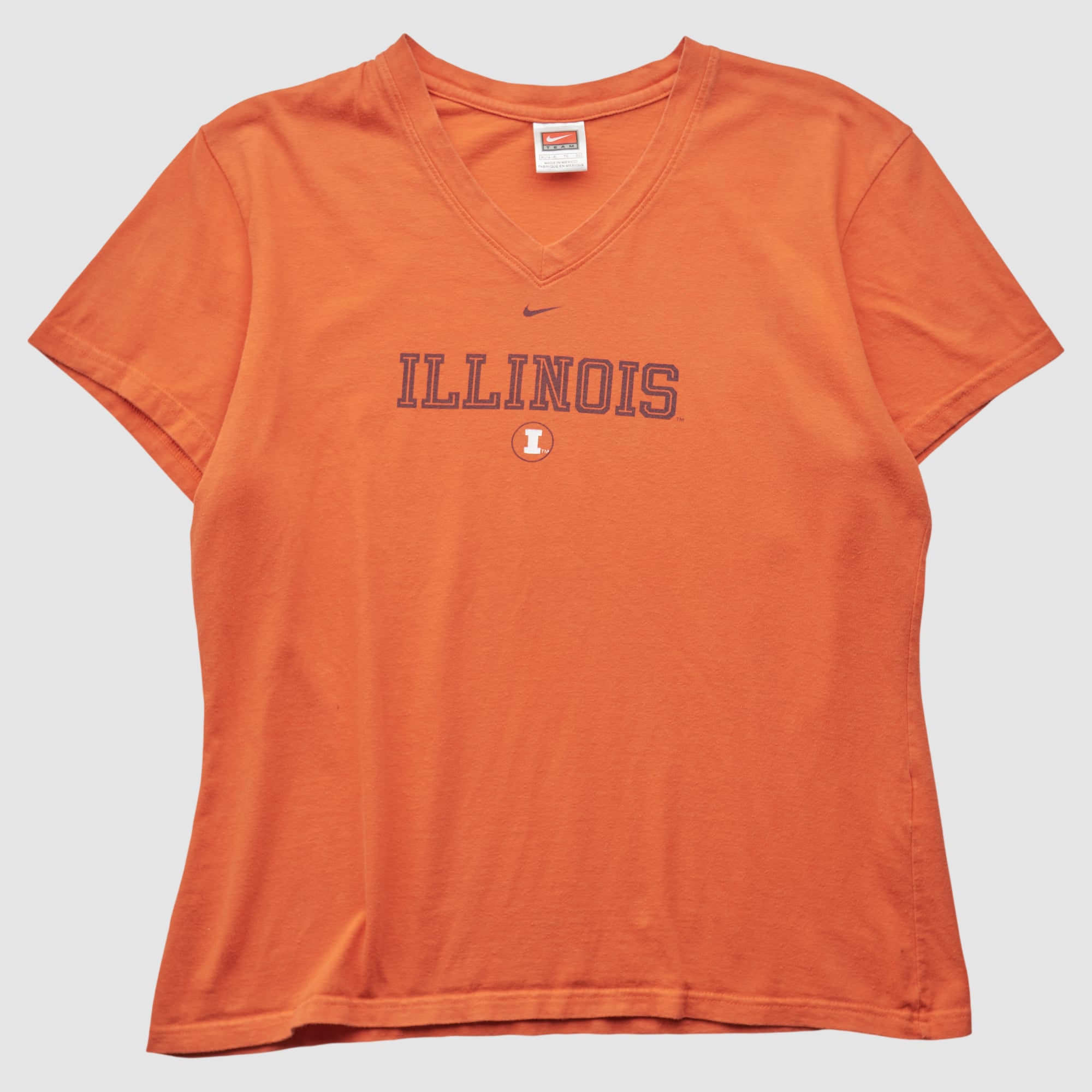 Illinois Fighting Illini Nike 2000s T-shirt - Orange - XL