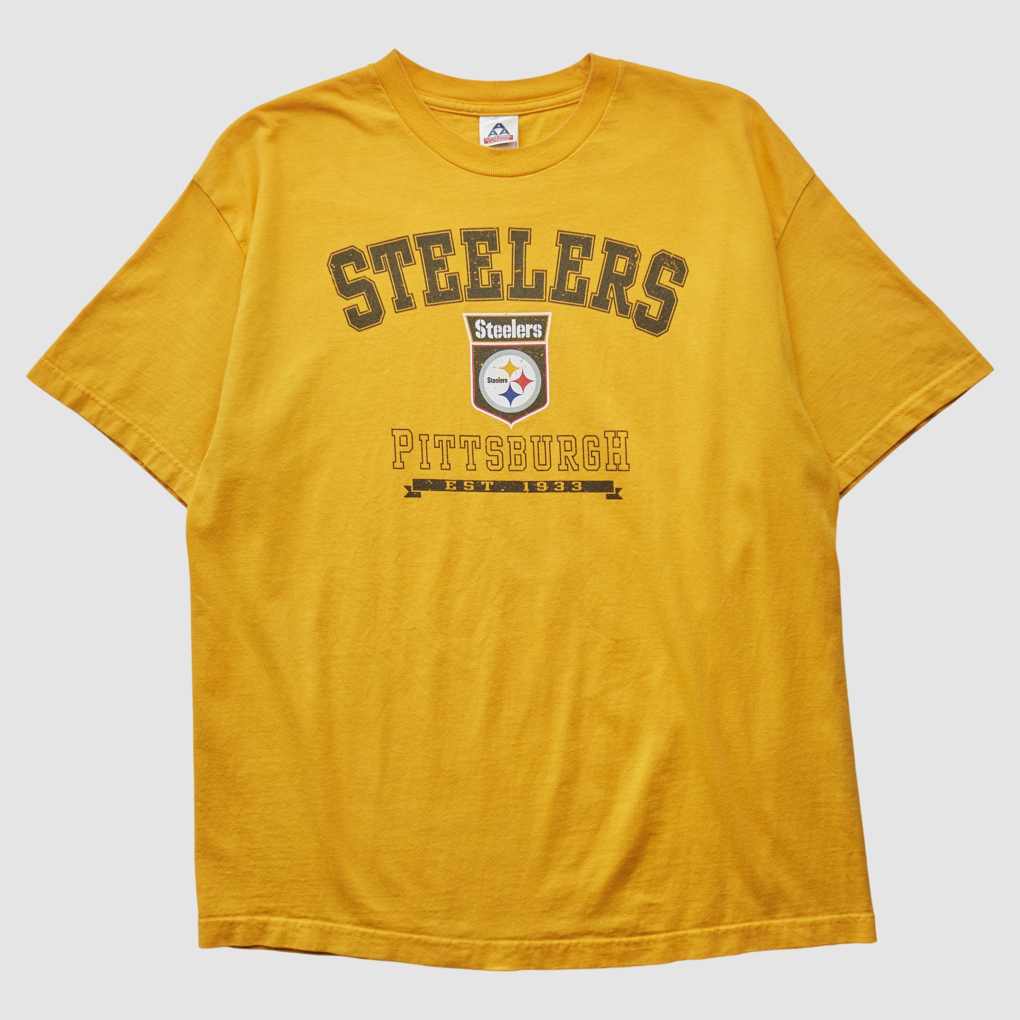 Pittsburgh Steelers Alstyle 2000s T-shirt - Yellow - M