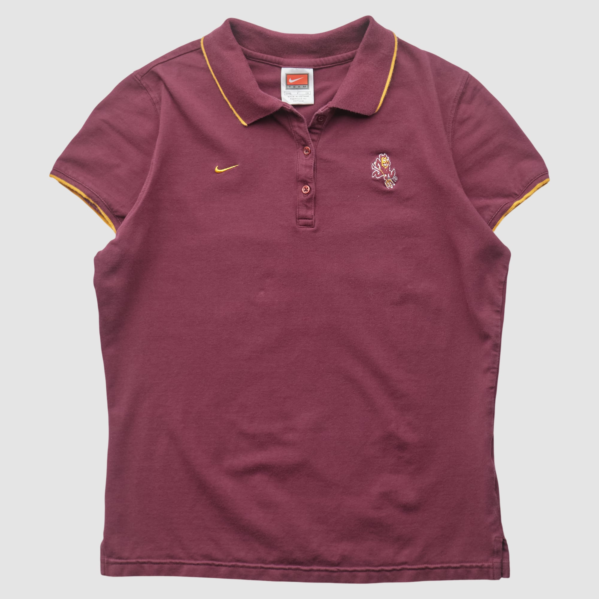 Arizona State Sun Devils Nike 2000s Polo - Maroon - S