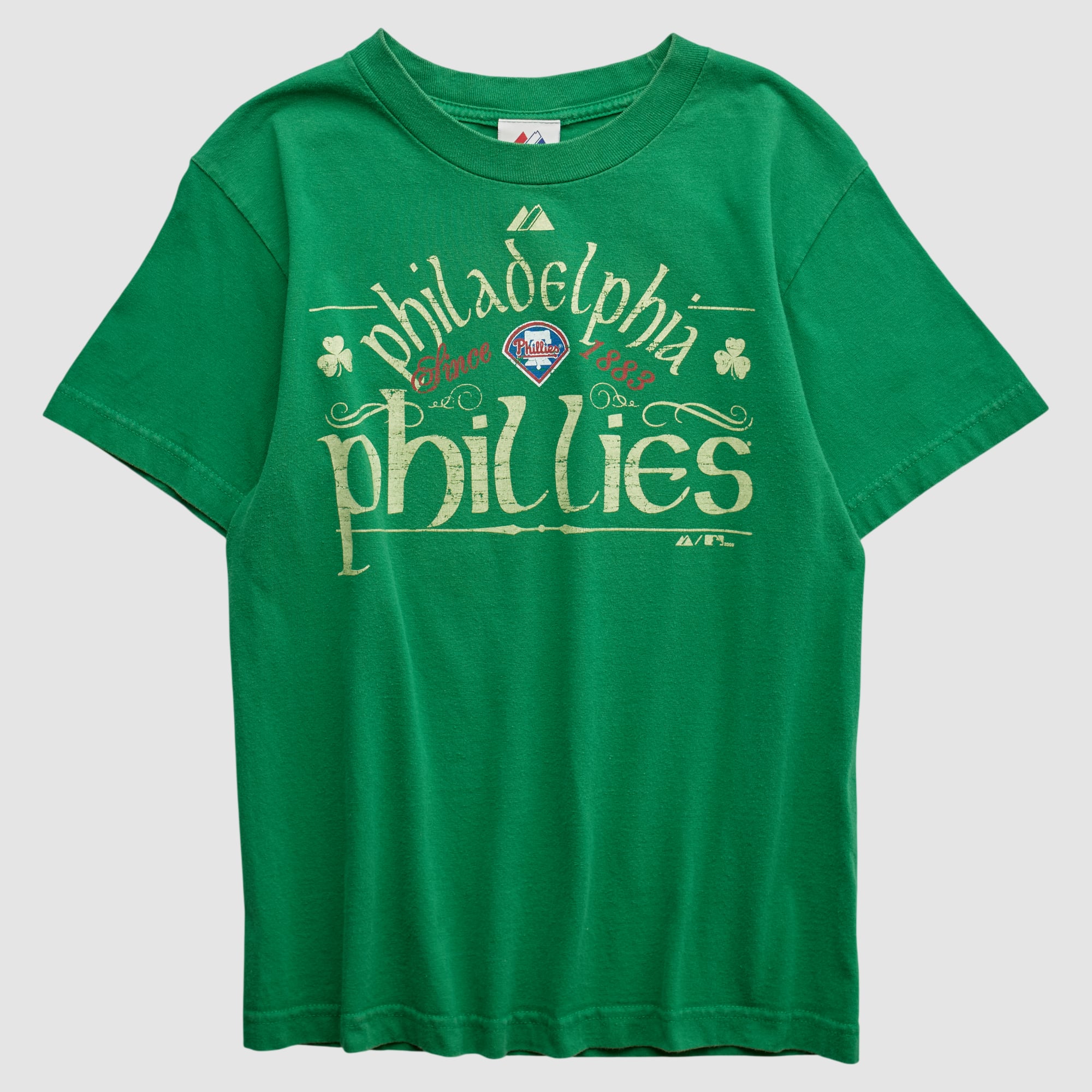 Philadelphia Phillies Majestic 2009 T-shirt - Green - XS