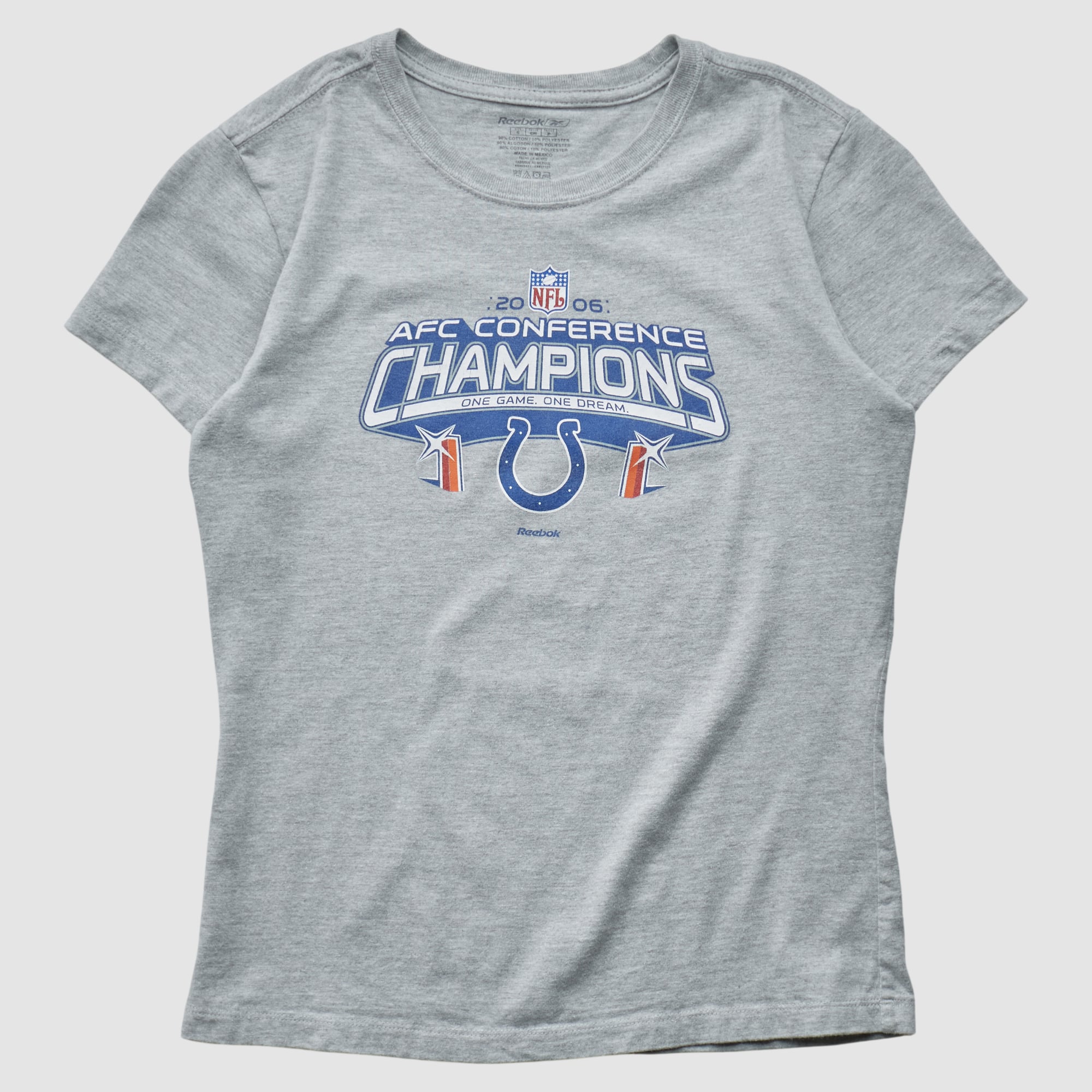 Indianapolis Colts Reebok 2006 T-shirt - Gray - S