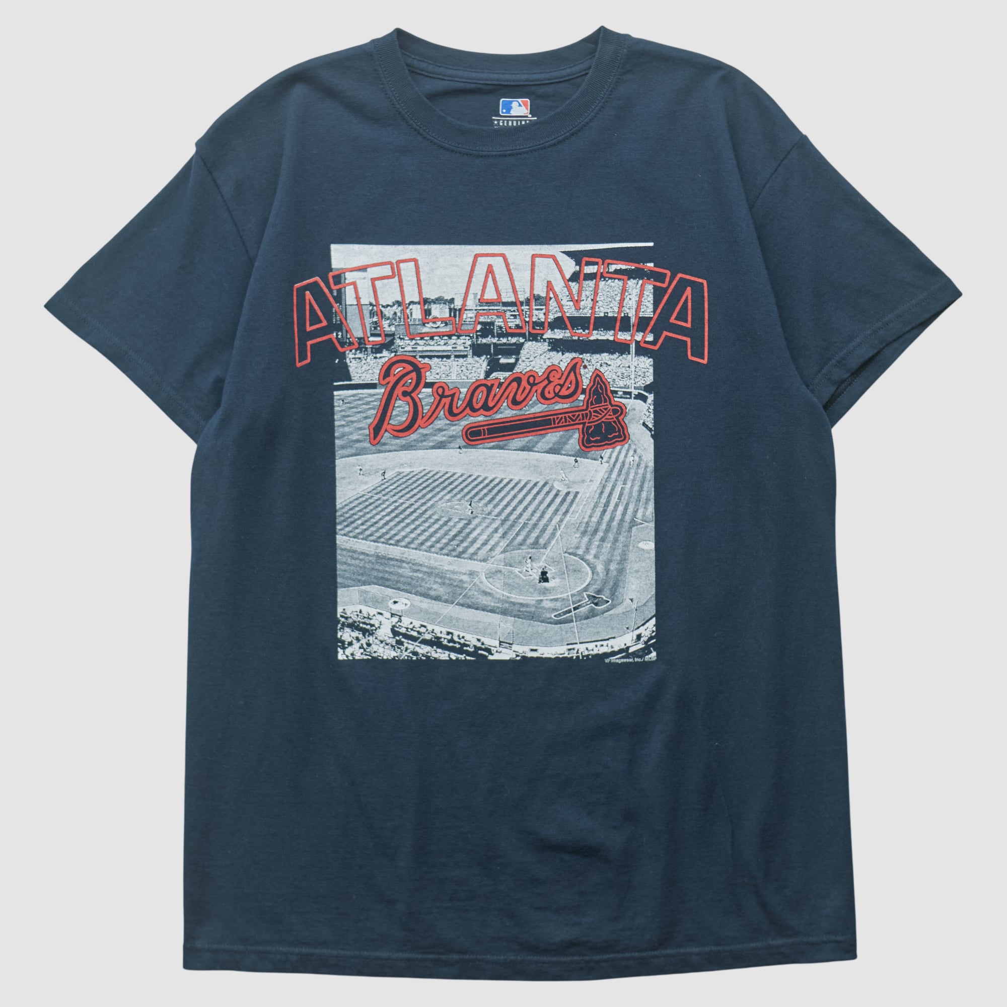 Atlanta Braves Genuine Merchandise 2010s T-shirt - Navy - S