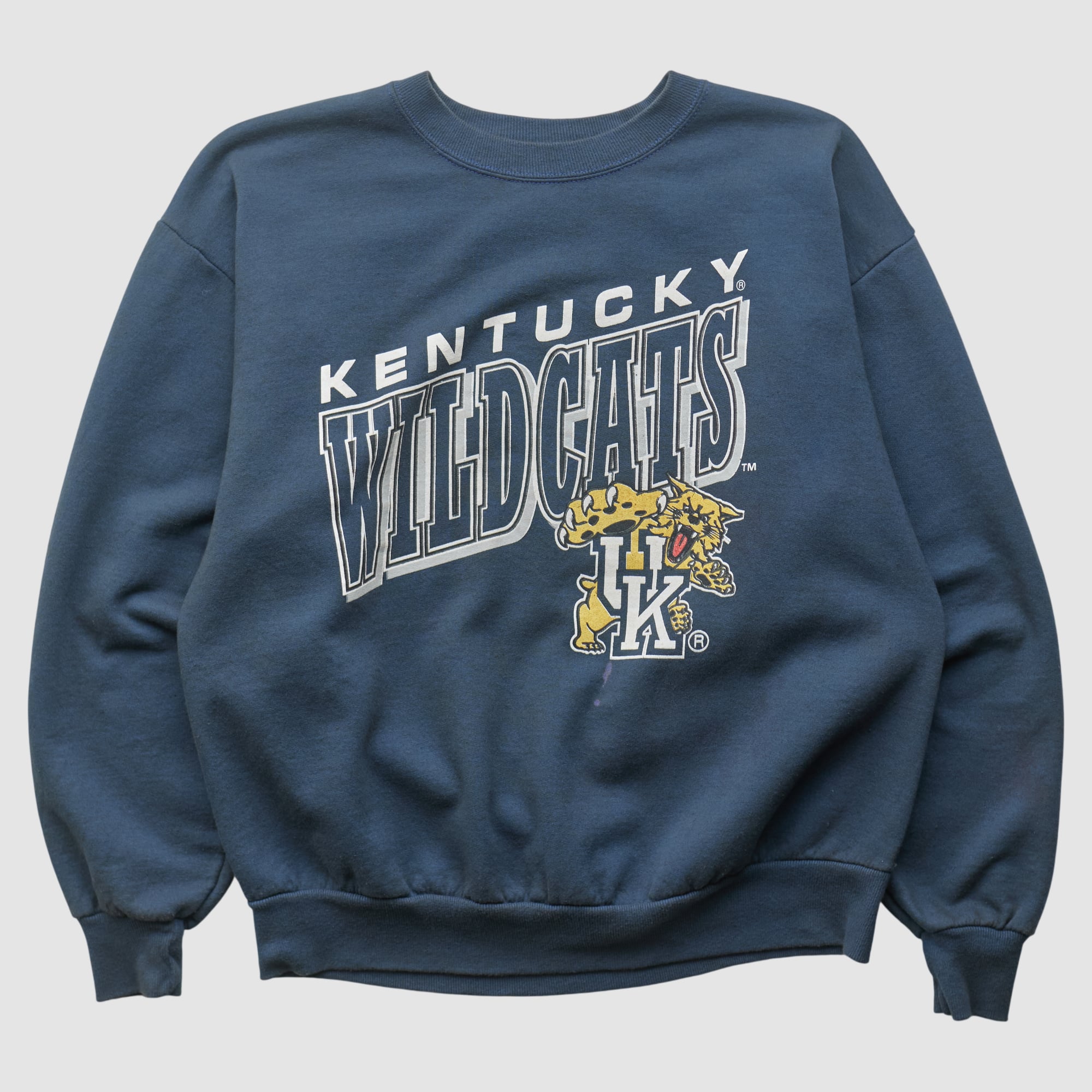 Kentucky Wildcats Jerzees 2000s Pullover Sweatshirt - Navy - S