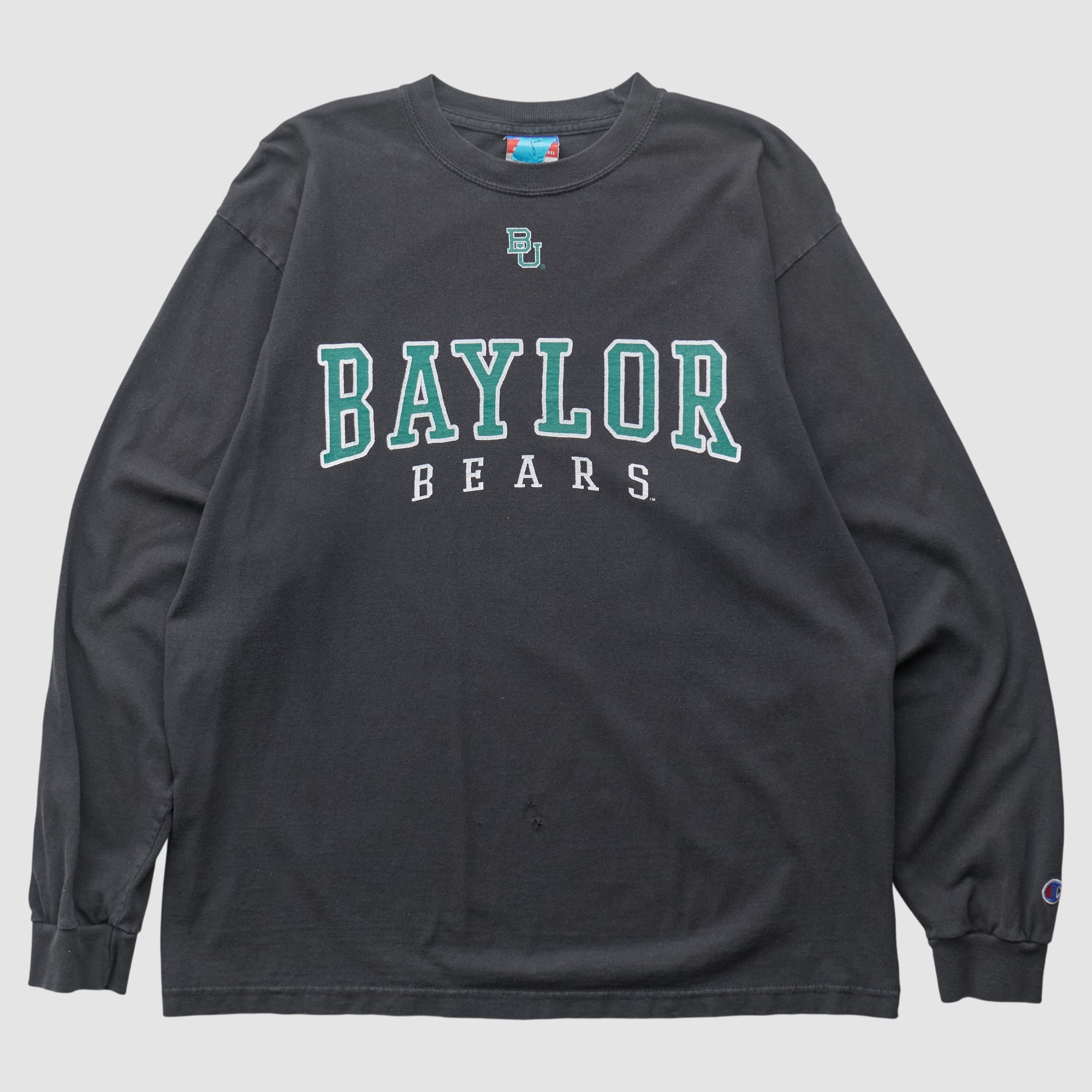 Baylor Bears Champion 2000s Long Sleeve T-shirt - Black - M