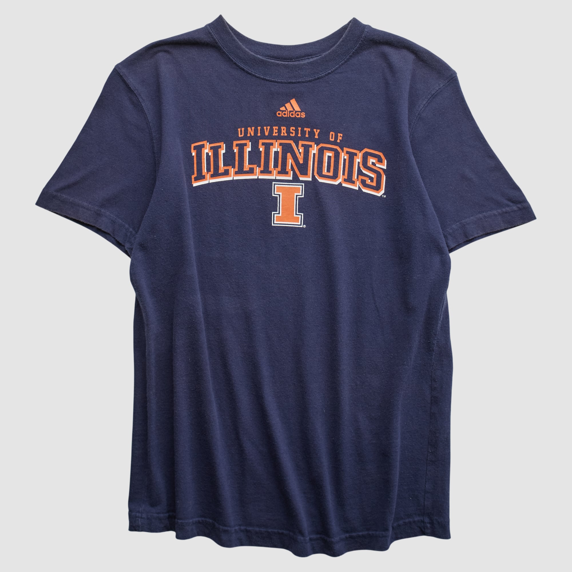 Illinois Fighting Illini Adidas 2010s T-shirt - Navy - S