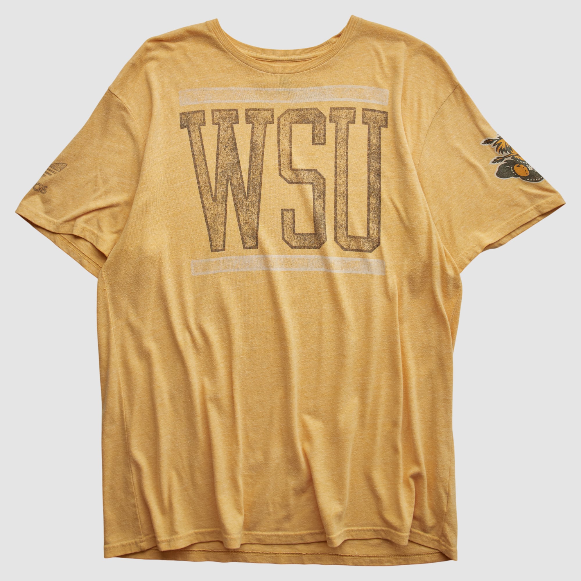 Wichita State Shockers Adidas 2010s T-shirt - Yellow - XL