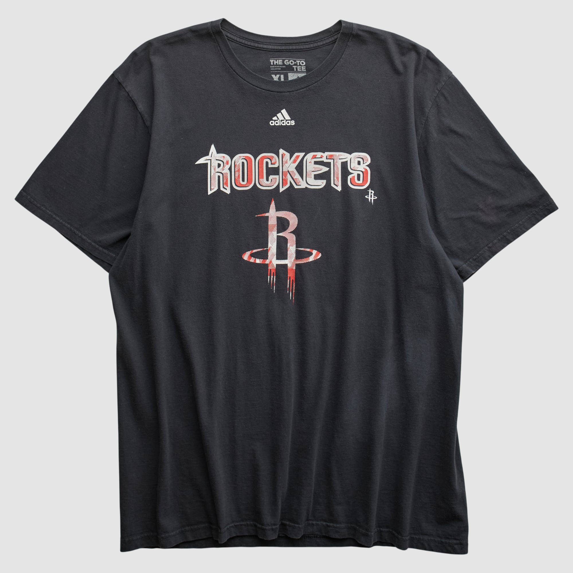 Houston Rockets Adidas 2010s T-shirt - Black - L